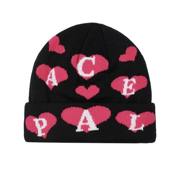 Palace LOVE ME JACQUARD BEANIE | Grailed