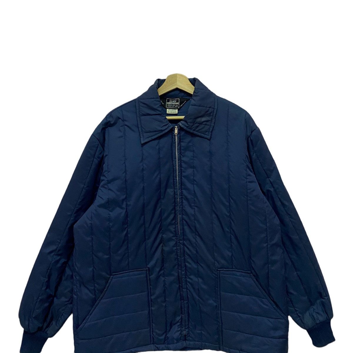 Sears OG🔥80s SEARS JAPAN ZIPPER LONG JACKET Size US L / EU 52-54 / 3 - 7 Thumbnail