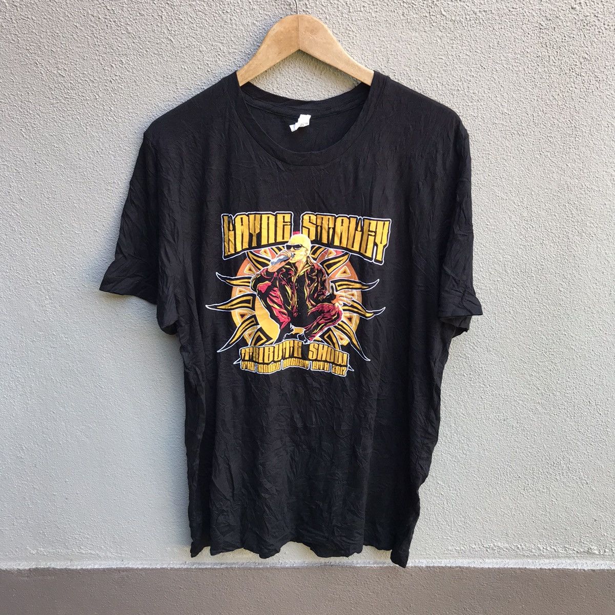 Band Tees LAYNE STANLEY alice in chains tribute tee grunge Size US XL / EU 56 / 4 - 1 Thumbnail