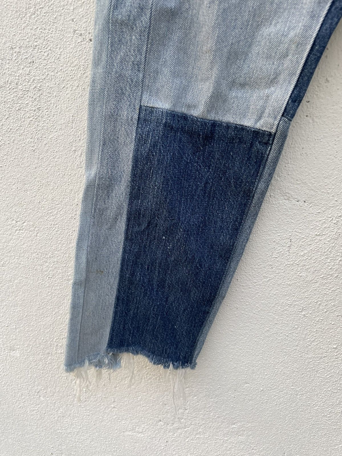 Journal Standard Journal Standard Patch Work Cropped Jeans Size US 30 / EU 46 - 4 Thumbnail