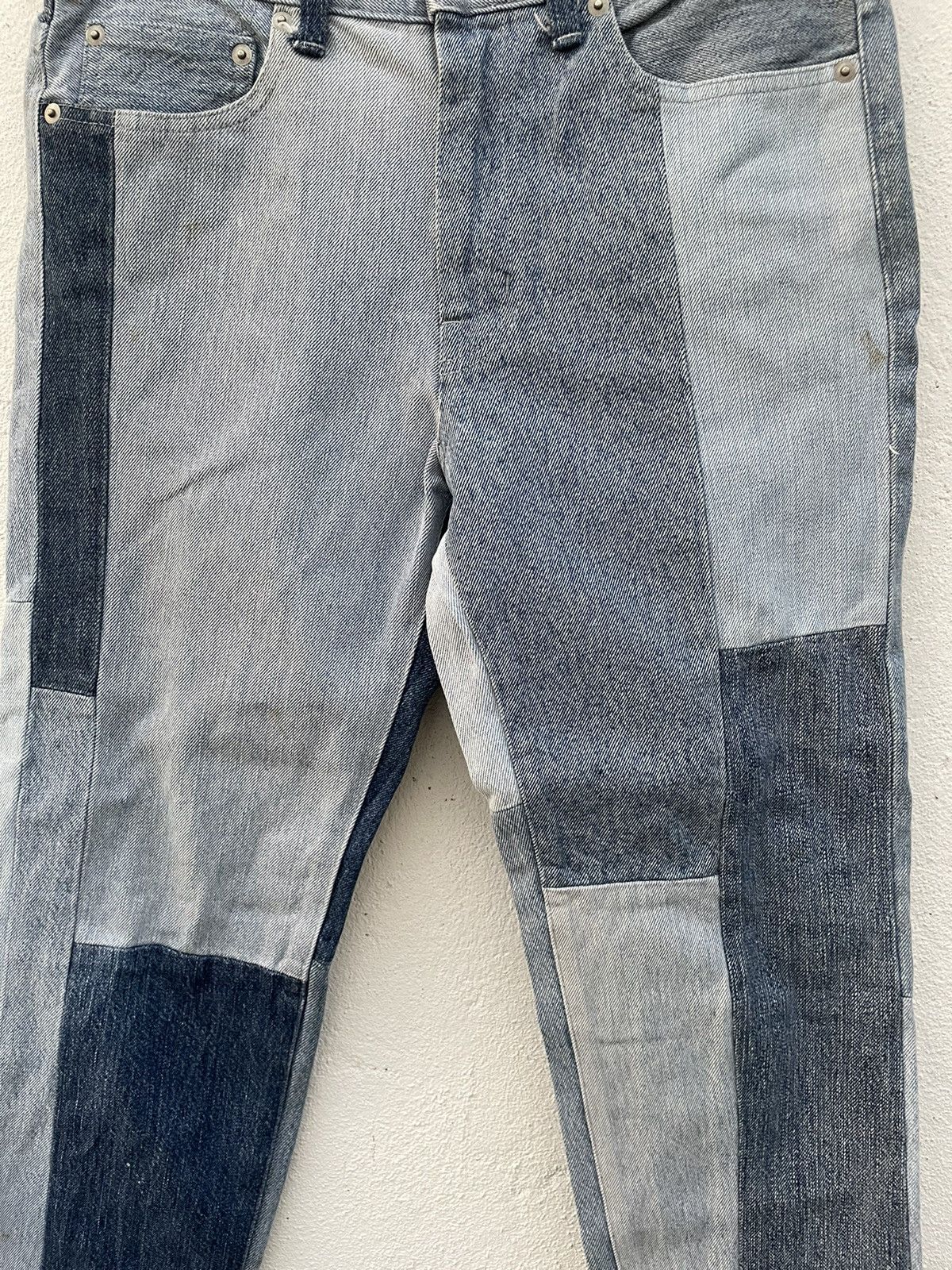 Journal Standard Journal Standard Patch Work Cropped Jeans Size US 30 / EU 46 - 3 Thumbnail