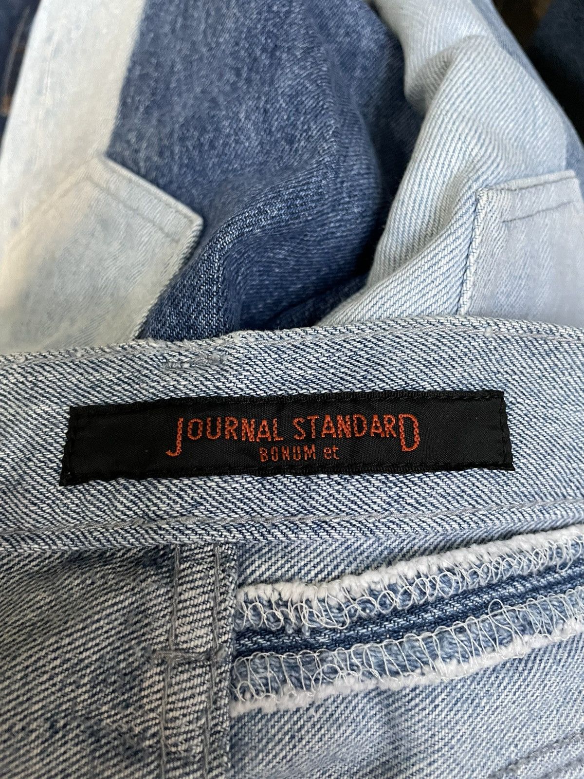 Journal Standard Journal Standard Patch Work Cropped Jeans Size US 30 / EU 46 - 9 Thumbnail