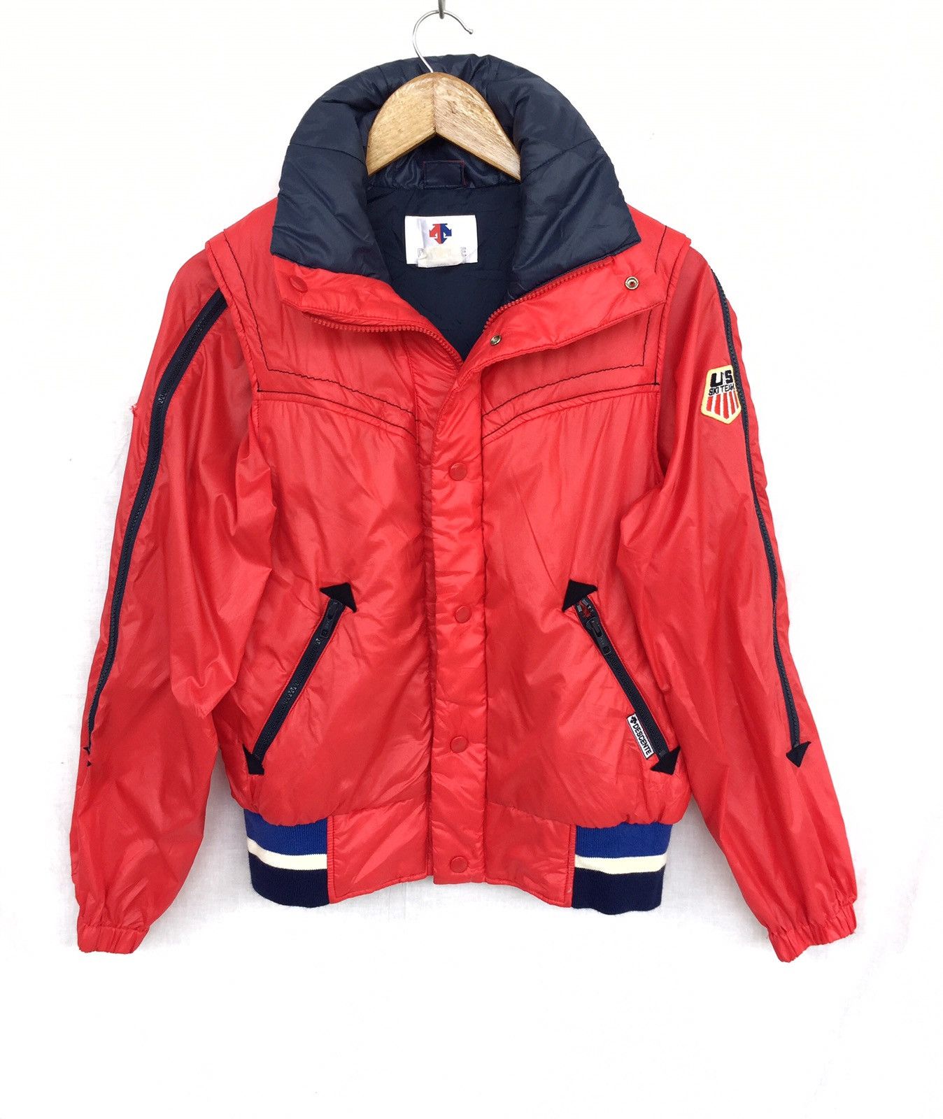 Vintage Descente Ski Team Zipper Jacket