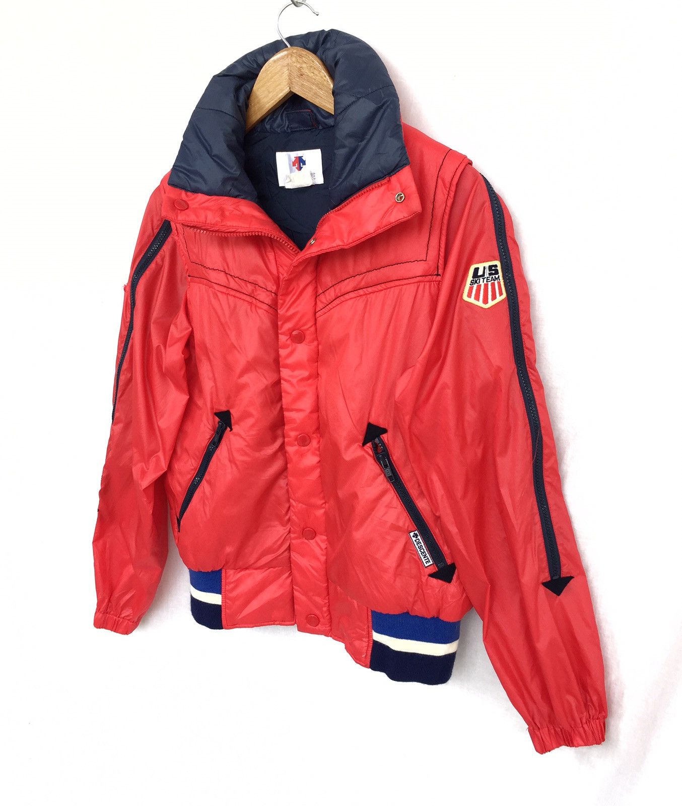 Descente × Vintage Vintage Descente Ski Team Zipper Jacket Size S / US 4 / IT 40 - 2 Thumbnail