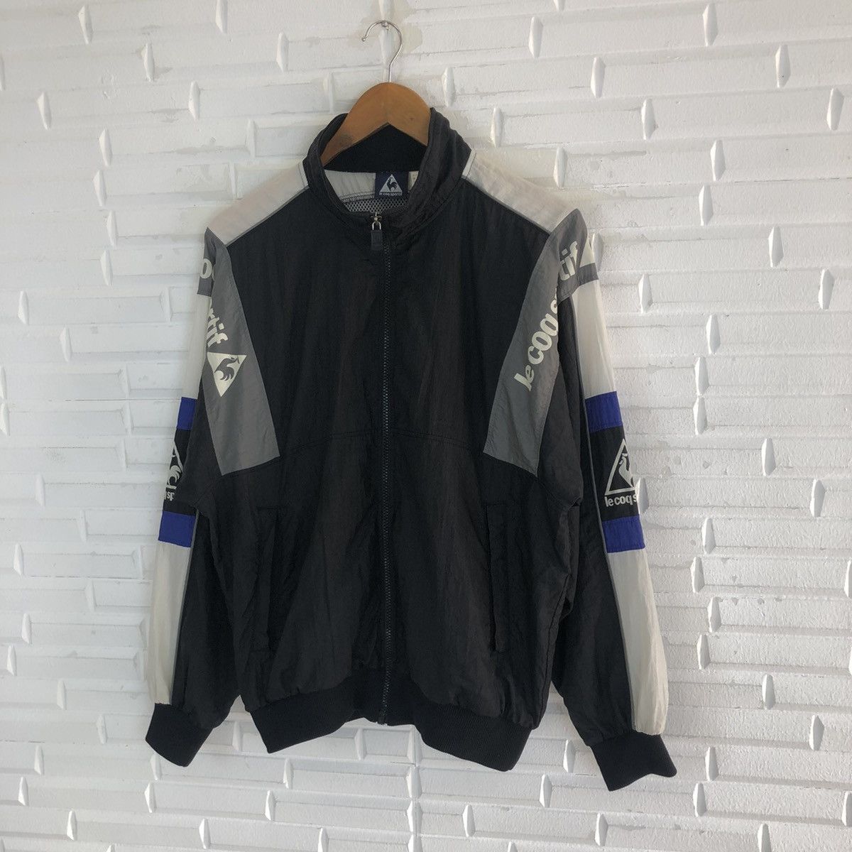 Le Coq Sportif × Vintage LE COQ SPORTIF WINDBREAKER JACKET Size US M / EU 48-50 / 2 - 3 Thumbnail