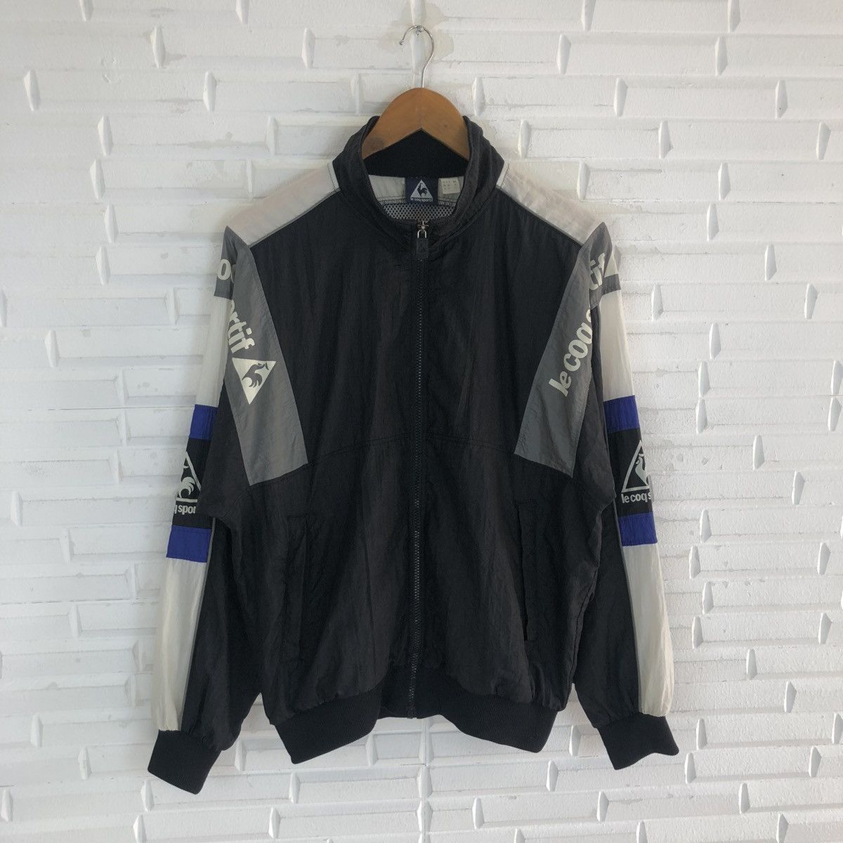 Le Coq Sportif × Vintage LE COQ SPORTIF WINDBREAKER JACKET Size US M / EU 48-50 / 2 - 4 Thumbnail