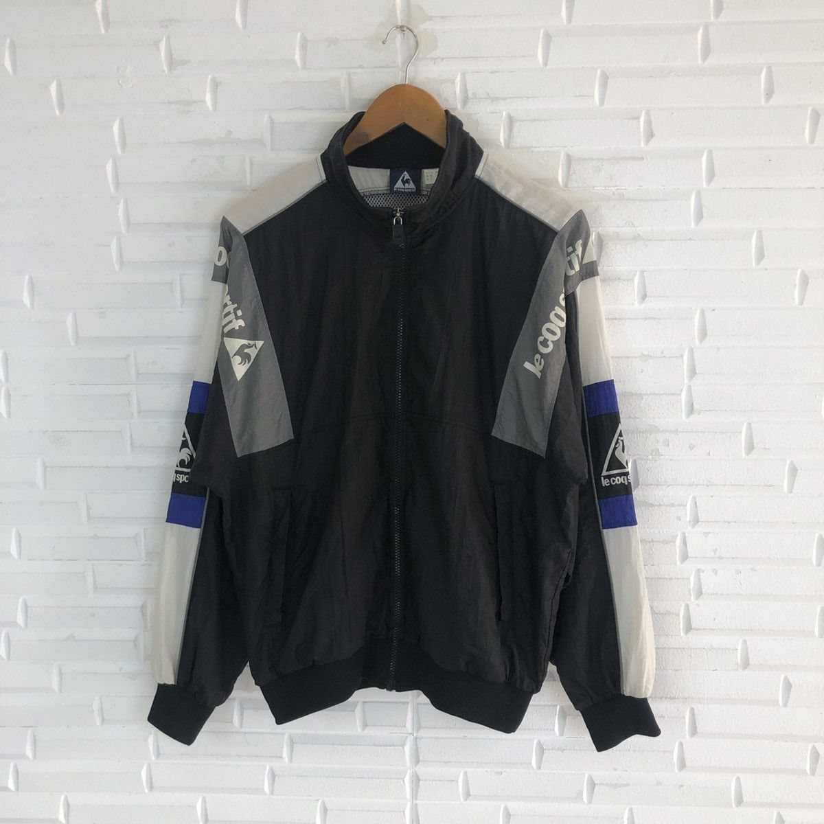 Le Coq Sportif × Vintage LE COQ SPORTIF WINDBREAKER JACKET Size US M / EU 48-50 / 2 - 1 Thumbnail