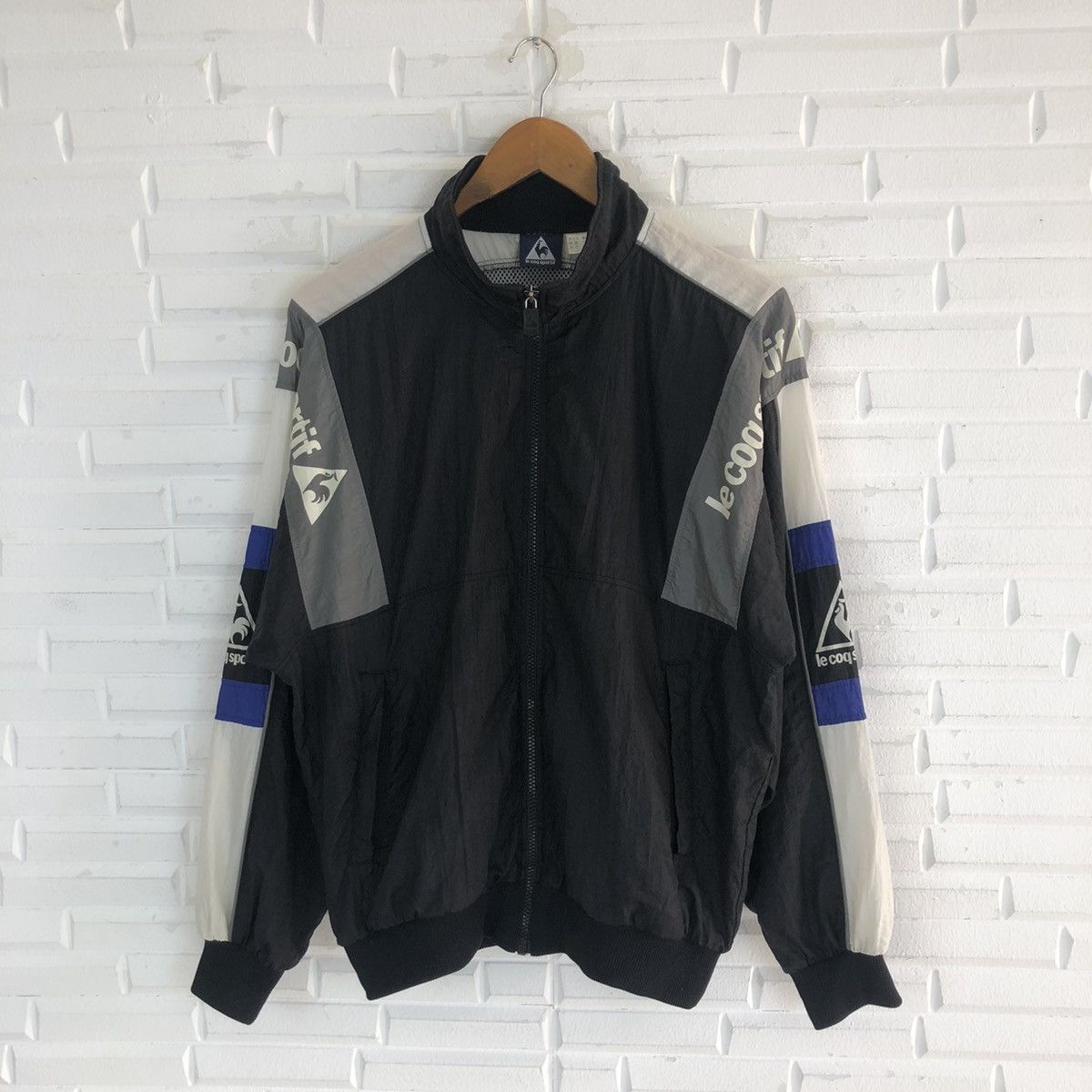Le Coq Sportif × Vintage LE COQ SPORTIF WINDBREAKER JACKET Size US M / EU 48-50 / 2 - 2 Thumbnail