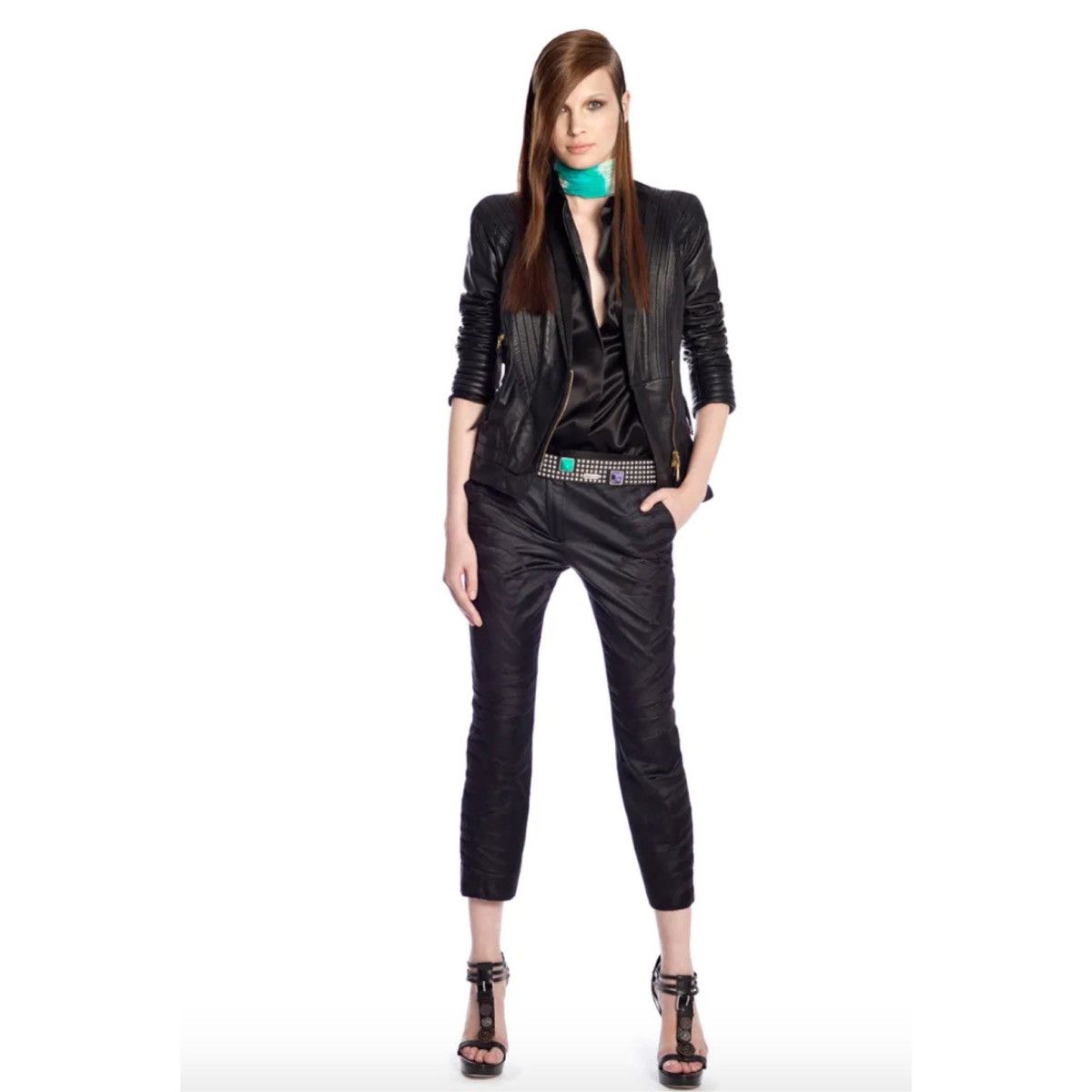 Just Cavalli Resort 2012 Zebra Pattern Trousers