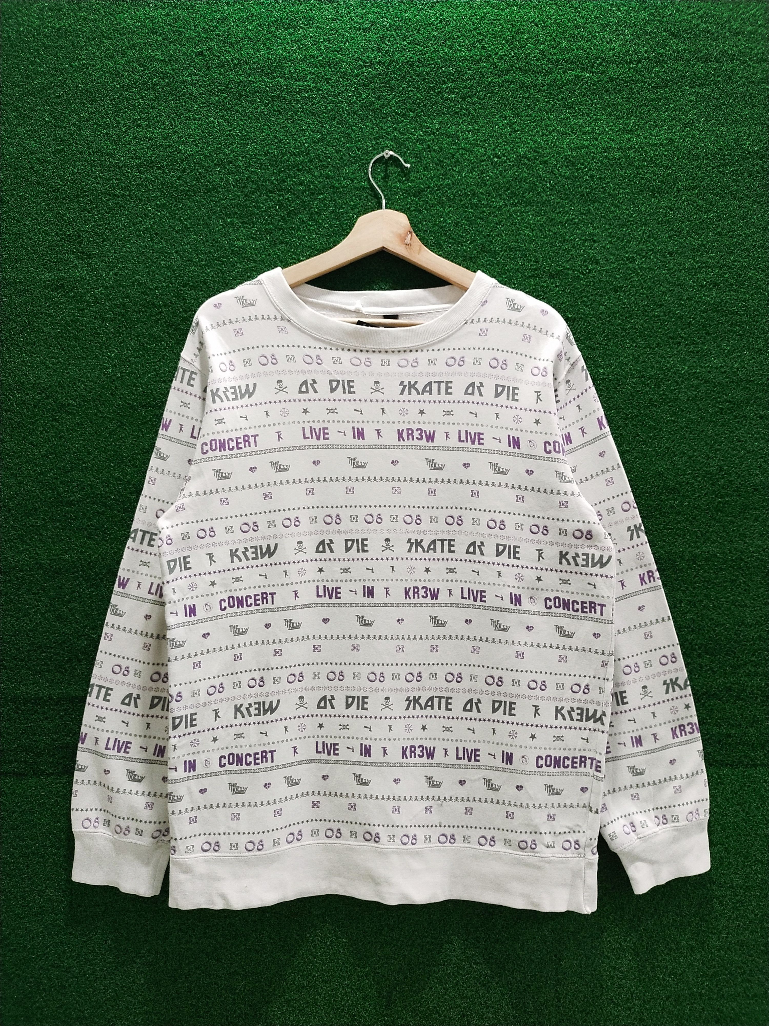 Skate Or Die Sweatshirt Full printed