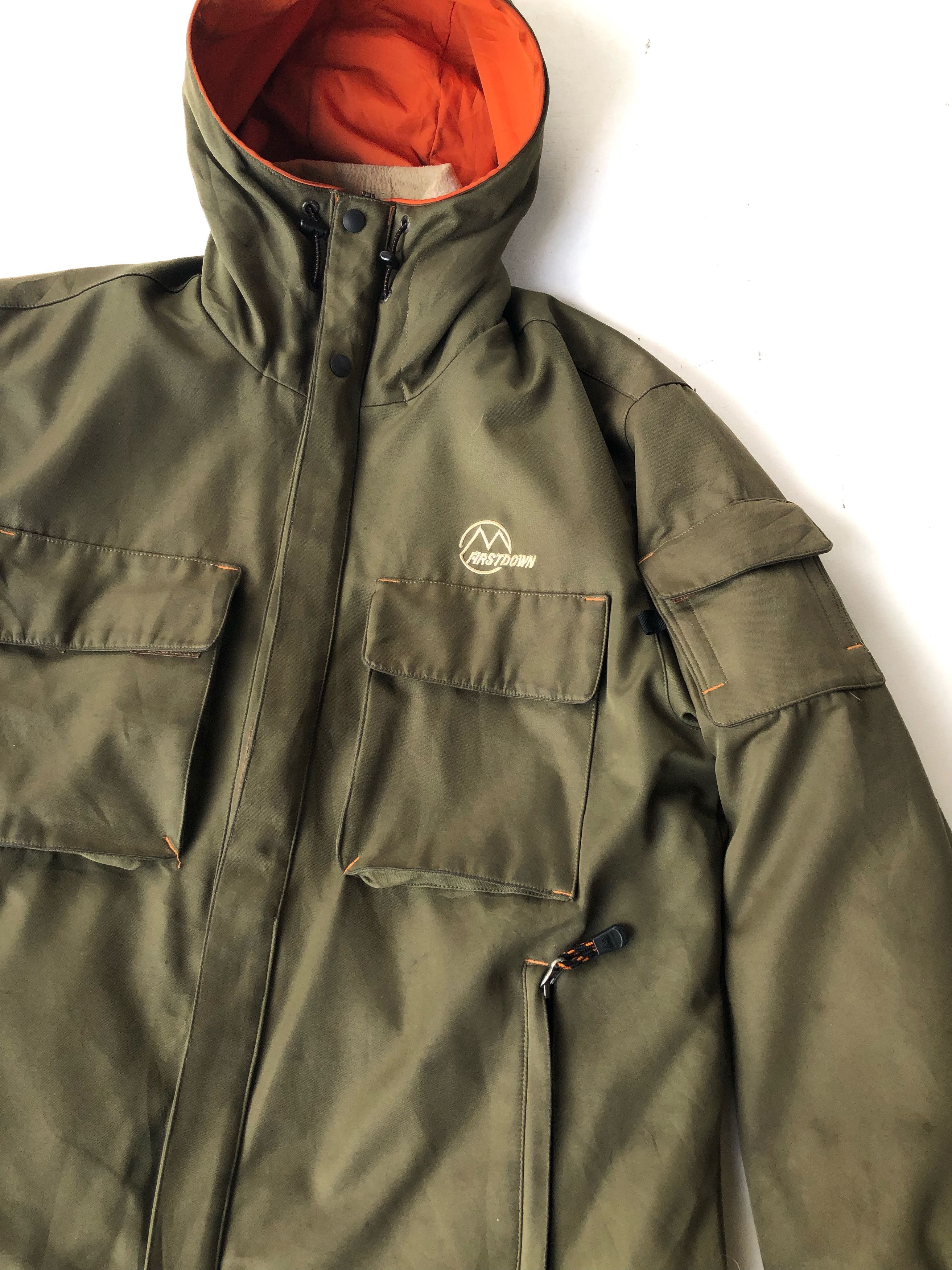 Vintage RARE🔥VINTAGE FIRST DOWN FIELD TACTICAL LINED JACKET Size US L / EU 52-54 / 3 - 3 Thumbnail