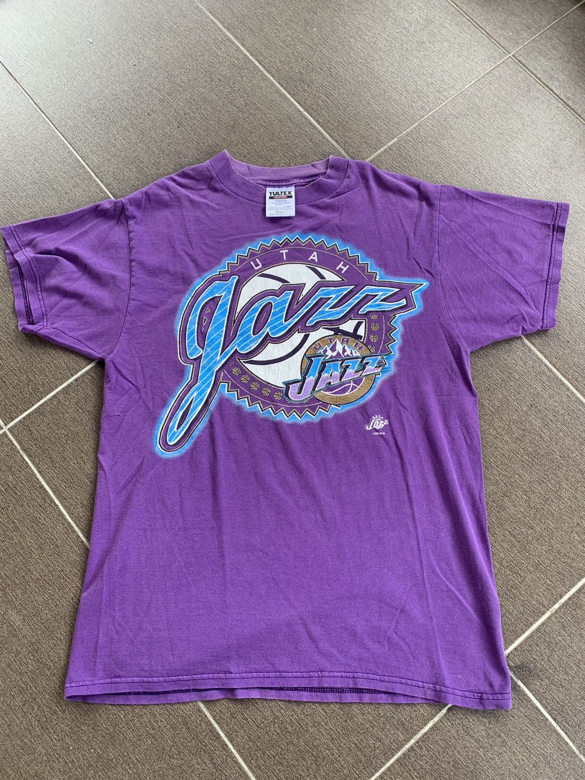 Tultex Vintage Tee X NBA Utah Jazz Size US M / EU 48-50 / 2 - 1 Thumbnail