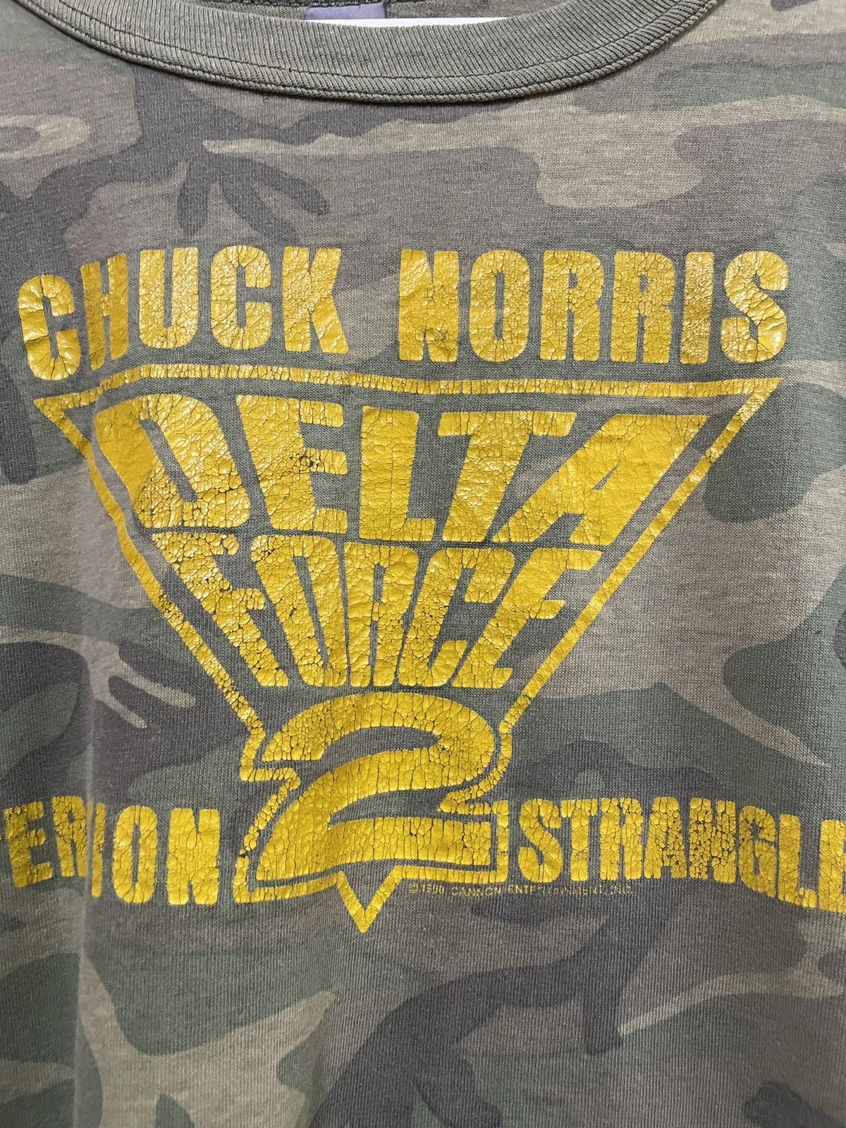 Vintage Vintage Delta Force 2 movie 1990 Chuck Norris Camouflage Size US M / EU 48-50 / 2 - 2 Thumbnail