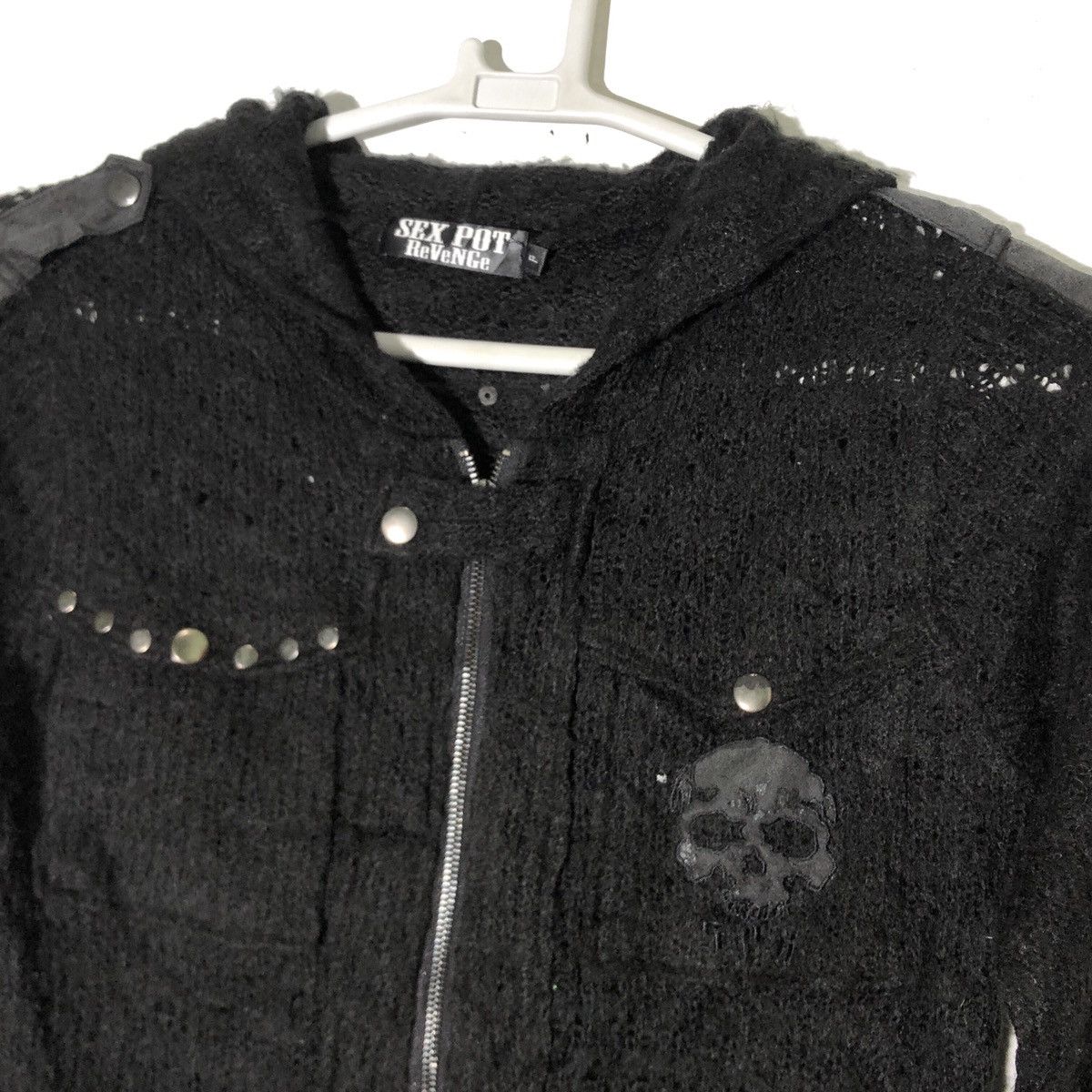 Japanese Brand Sex Pot Revenge Skull Gothic Bondage Jacket Size US M / EU 48-50 / 2 - 3 Thumbnail
