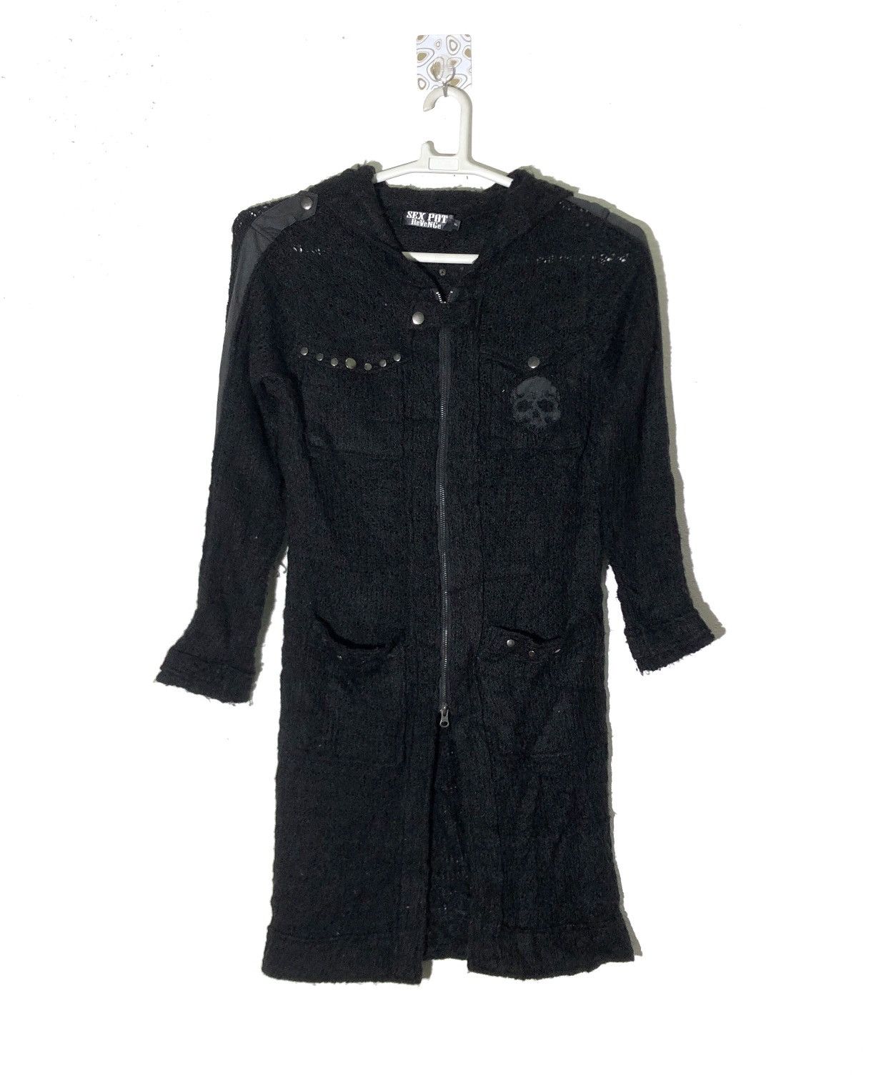 Japanese Brand Sex Pot Revenge Skull Gothic Bondage Jacket Size US M / EU 48-50 / 2 - 1 Thumbnail