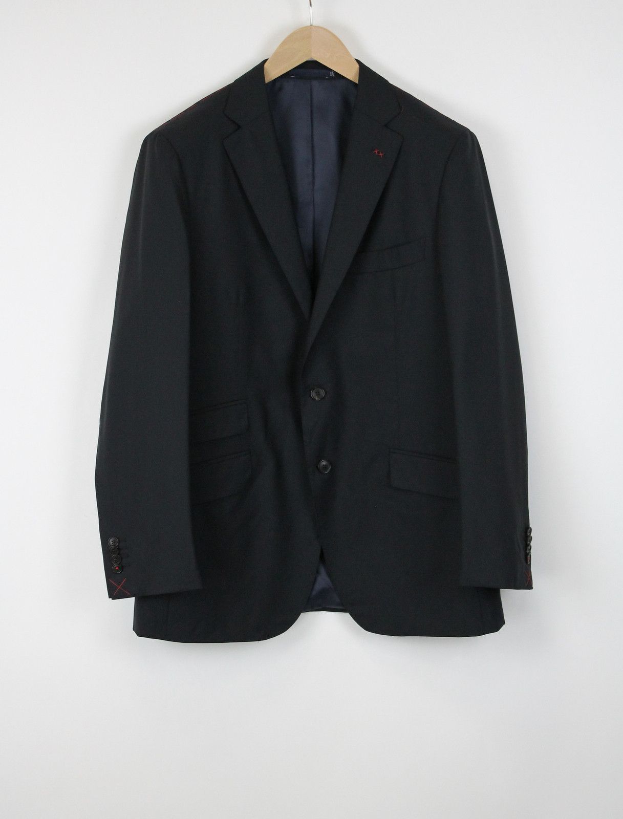 Suitsupply SIENNA TICKET POCKET UK42R 130's Wool 2-Piece Suit 28742 Size 42R - 2 Thumbnail