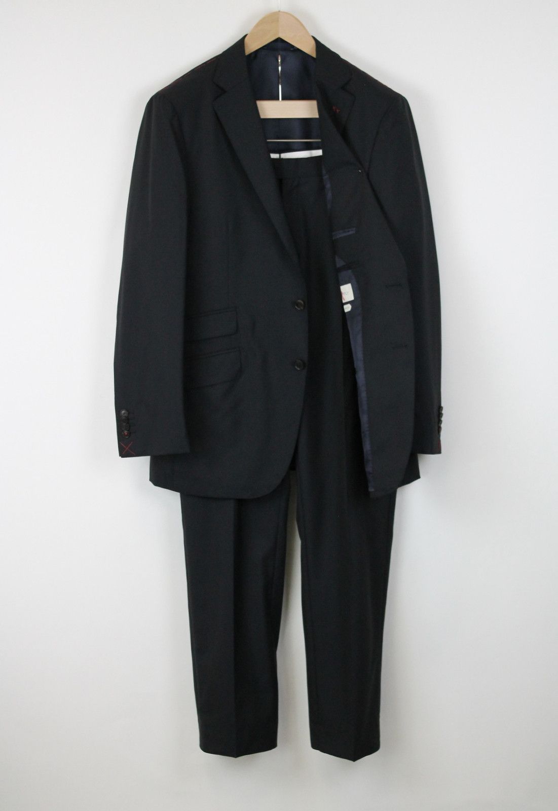 Suitsupply SIENNA TICKET POCKET UK42R 130's Wool 2-Piece Suit 28742 Size 42R - 1 Thumbnail