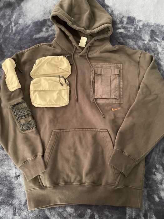 TRAVIS SCOTT NRG AG UTILITY HOODIE REPLICA - απομιμηση παπουτσια Jordan  Dior φθηνα Balenciaga Gucci The North Face μπλο