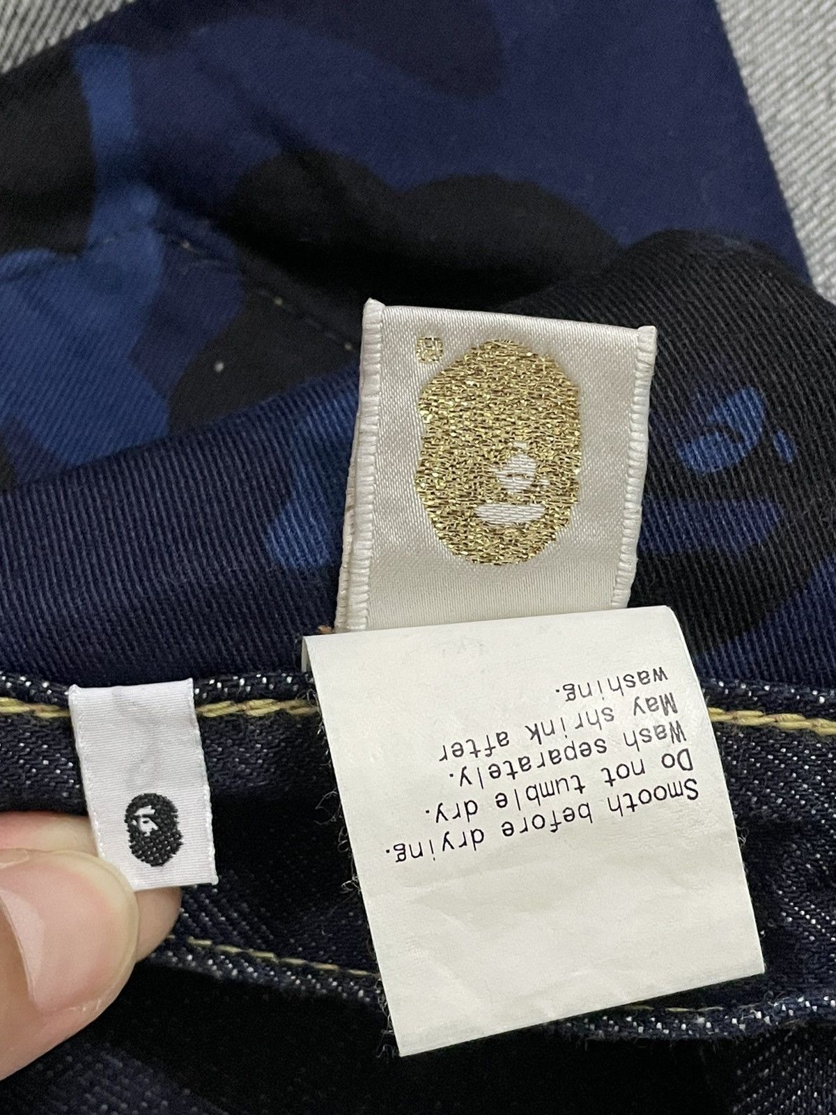 Bape Vintage Bathing Ape Jeans Bape Size US 35 - 18 Thumbnail