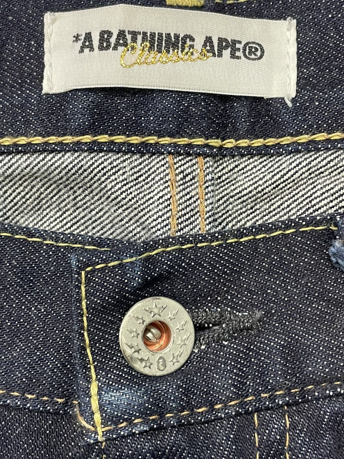 Bape Vintage Bathing Ape Jeans Bape Size US 35 - 12 Thumbnail