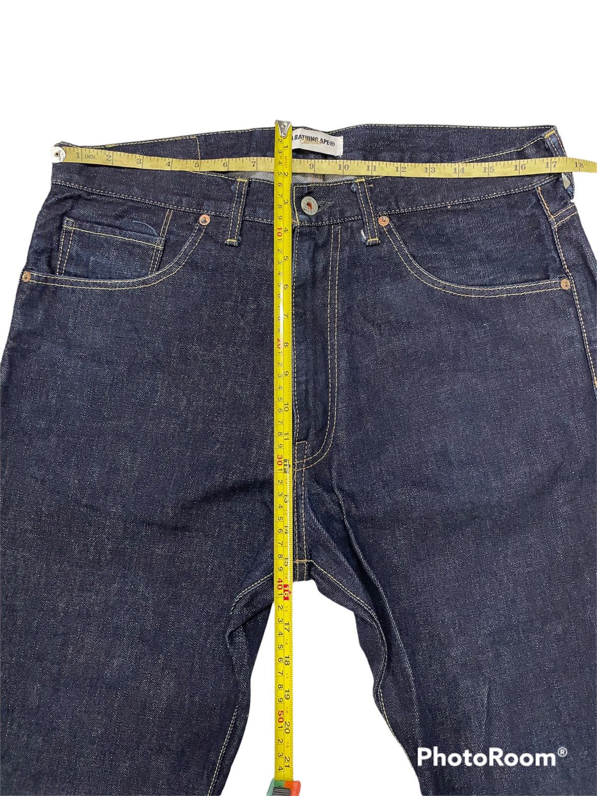 Bape Vintage Bathing Ape Jeans Bape Size US 35 - 5 Thumbnail