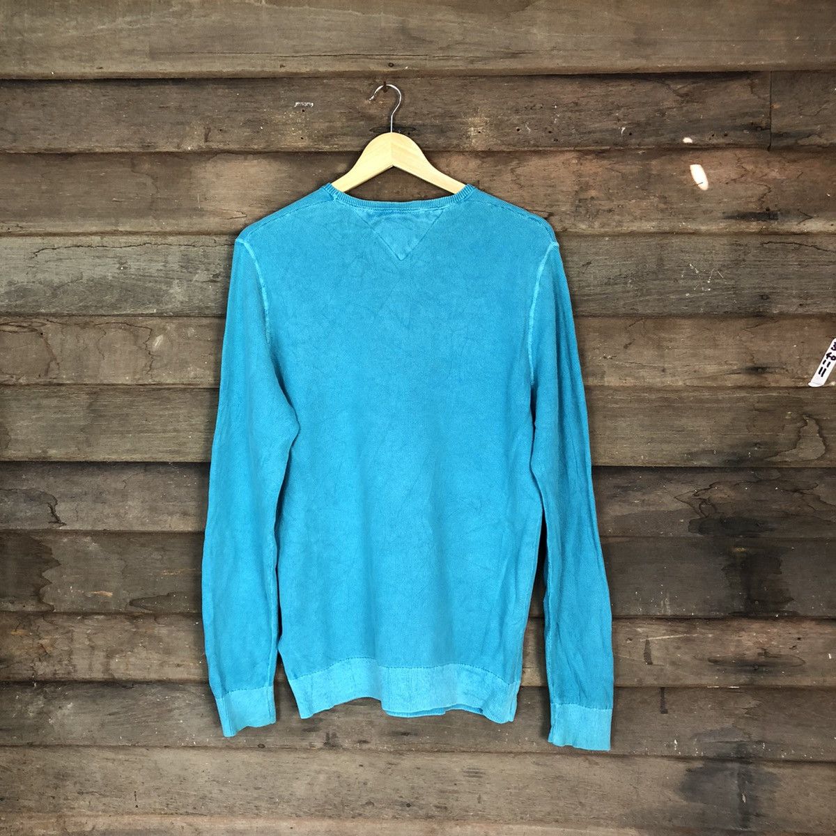 Tommy Hilfiger Tommy Hilfiger vintage faded Blue Knitwear Sweater #6756 Size US M / EU 48-50 / 2 - 8 Thumbnail