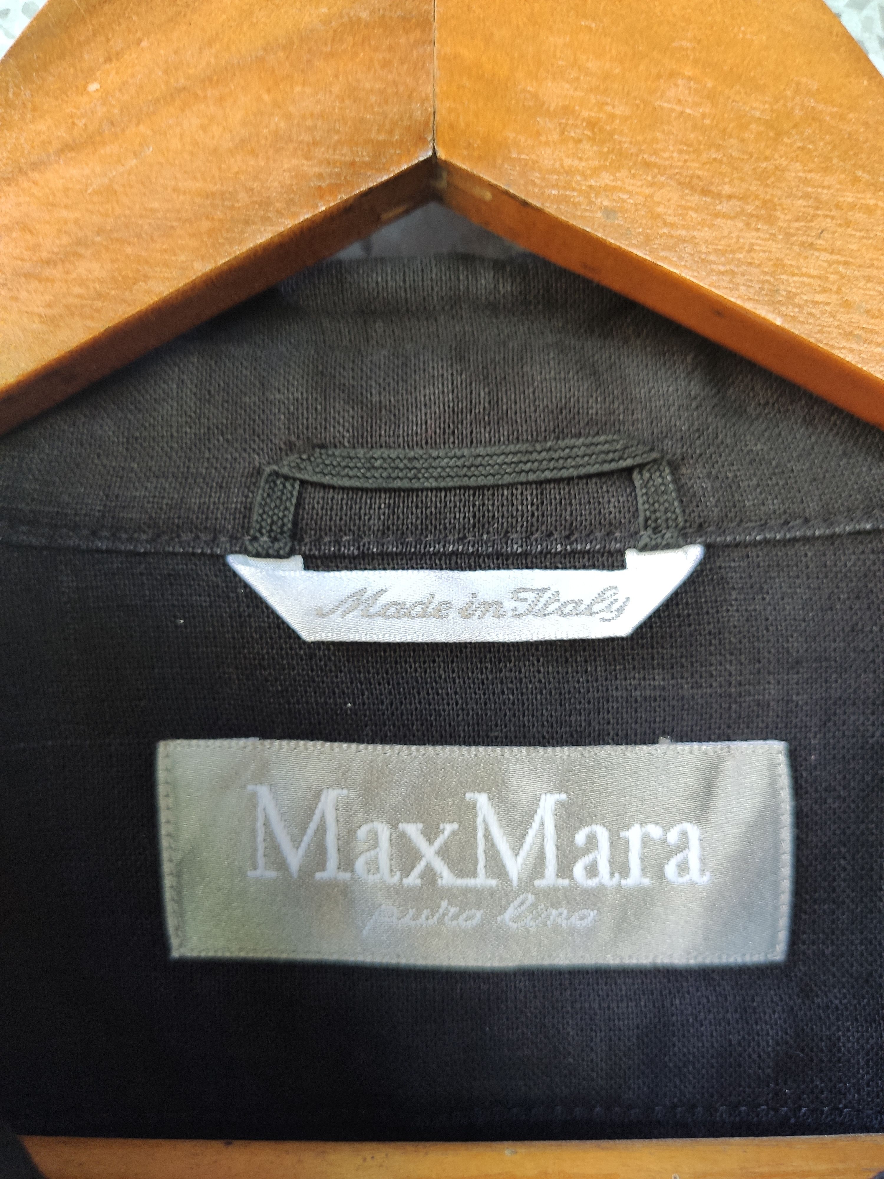 Max Mara Max Mara Button up linen jacket Size S / US 4 / IT 40 - 8 Thumbnail