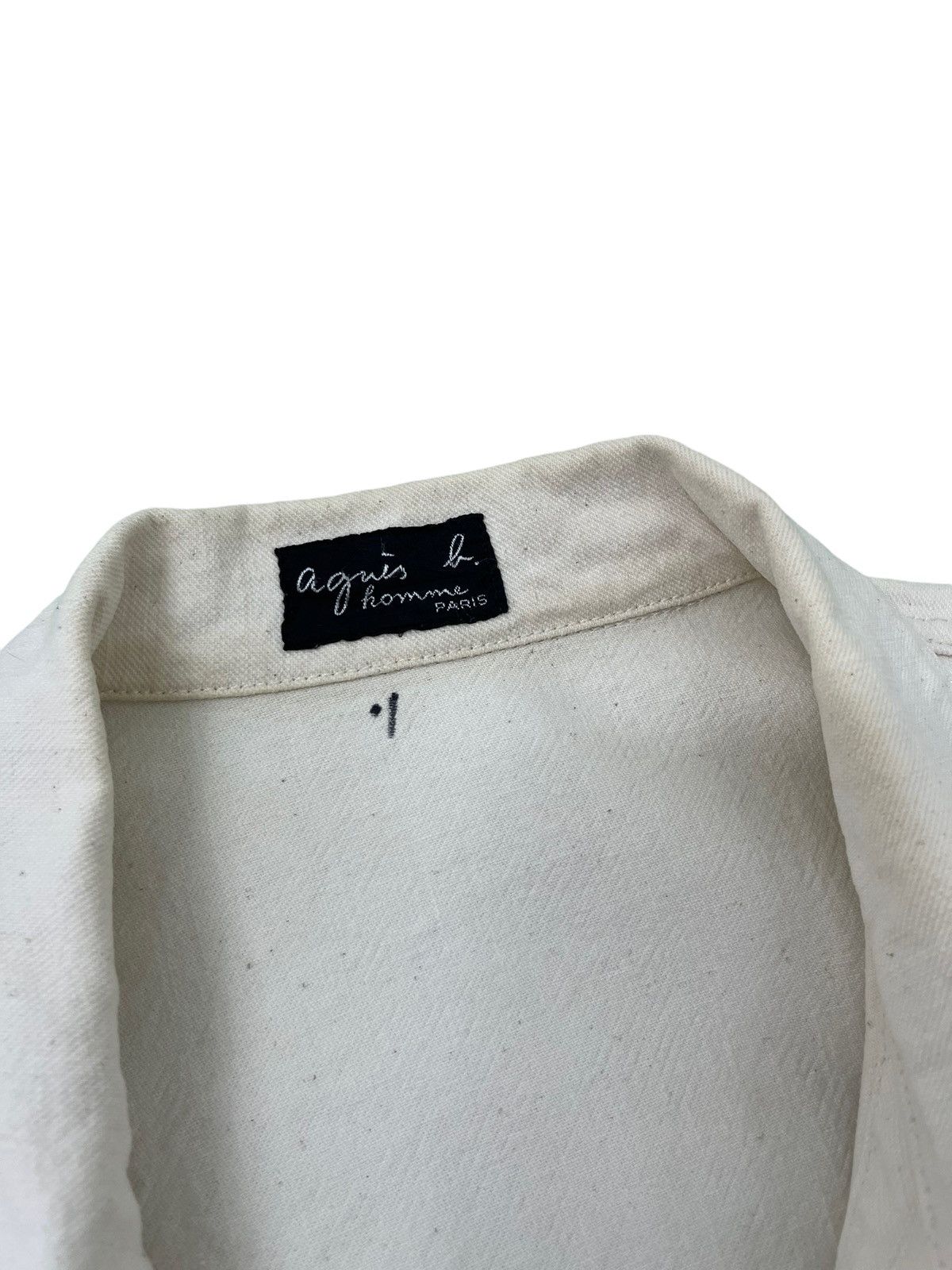 agnes b. Made in France Vintage Agnes B. Trucker Jacket 10🟩 Size US L / EU 52-54 / 3 - 4 Thumbnail
