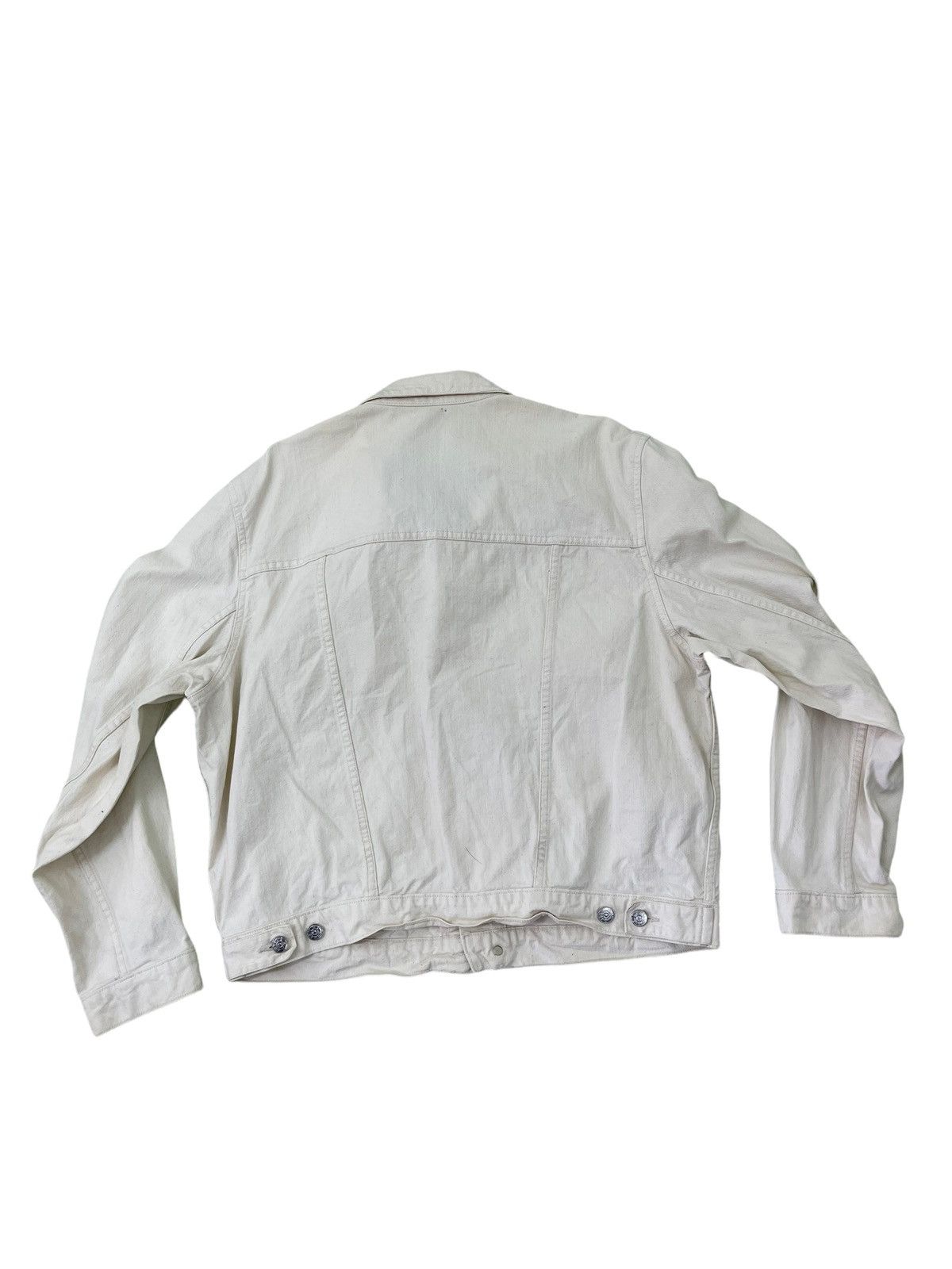 agnes b. Made in France Vintage Agnes B. Trucker Jacket 10🟩 Size US L / EU 52-54 / 3 - 3 Thumbnail