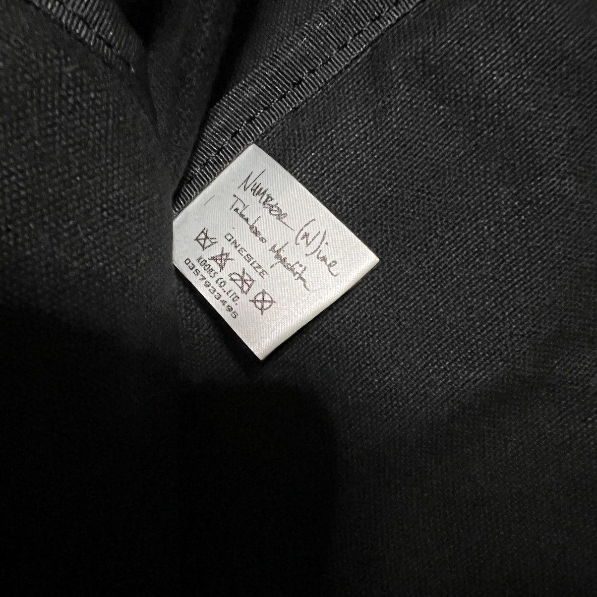 Number (N)ine AW05 Number Nine The Hight Street Fender Logo Hand Bag Size ONE SIZE - 5 Thumbnail