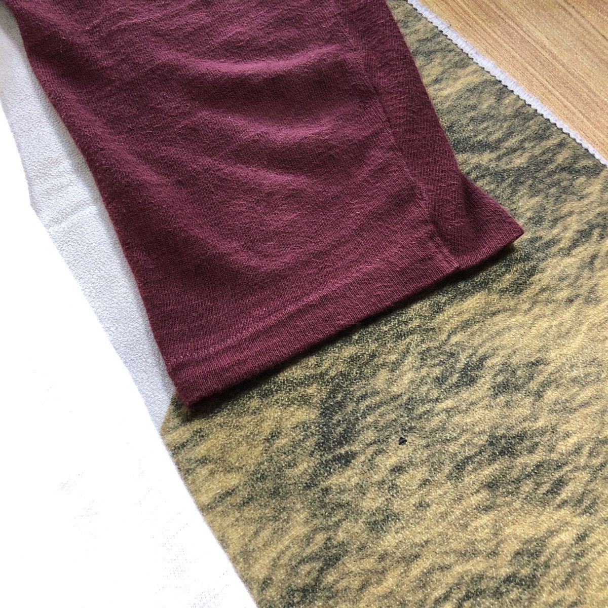 Japanese Brand × Vintage × Warehouse Vintage Warehouse 50s Circa Loopwheel Raglan Tshirt Size US S / EU 44-46 / 1 - 7 Thumbnail