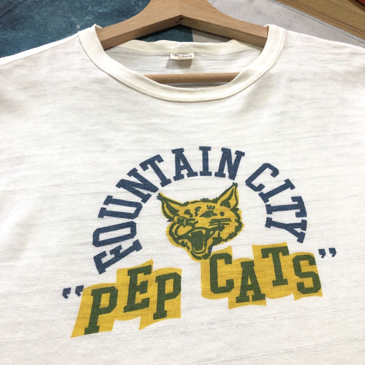 Japanese Brand × Vintage × Warehouse Vintage Warehouse 50s Circa Loopwheel Raglan Tshirt Size US S / EU 44-46 / 1 - 9 Thumbnail