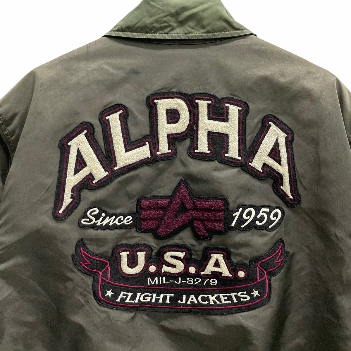 Alpha Industries RIOT💥 ALPHA INDUSTRIES MA-1 FLIGHT BOMBER JACKET Size US M / EU 48-50 / 2 - 2 Thumbnail