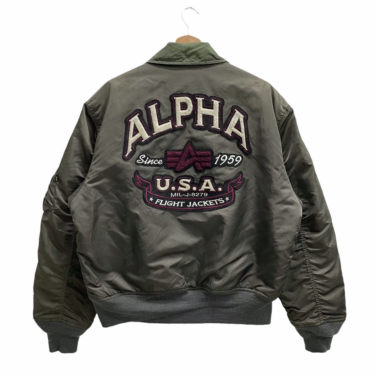 Alpha Industries RIOT💥 ALPHA INDUSTRIES MA-1 FLIGHT BOMBER JACKET Size US M / EU 48-50 / 2 - 1 Thumbnail