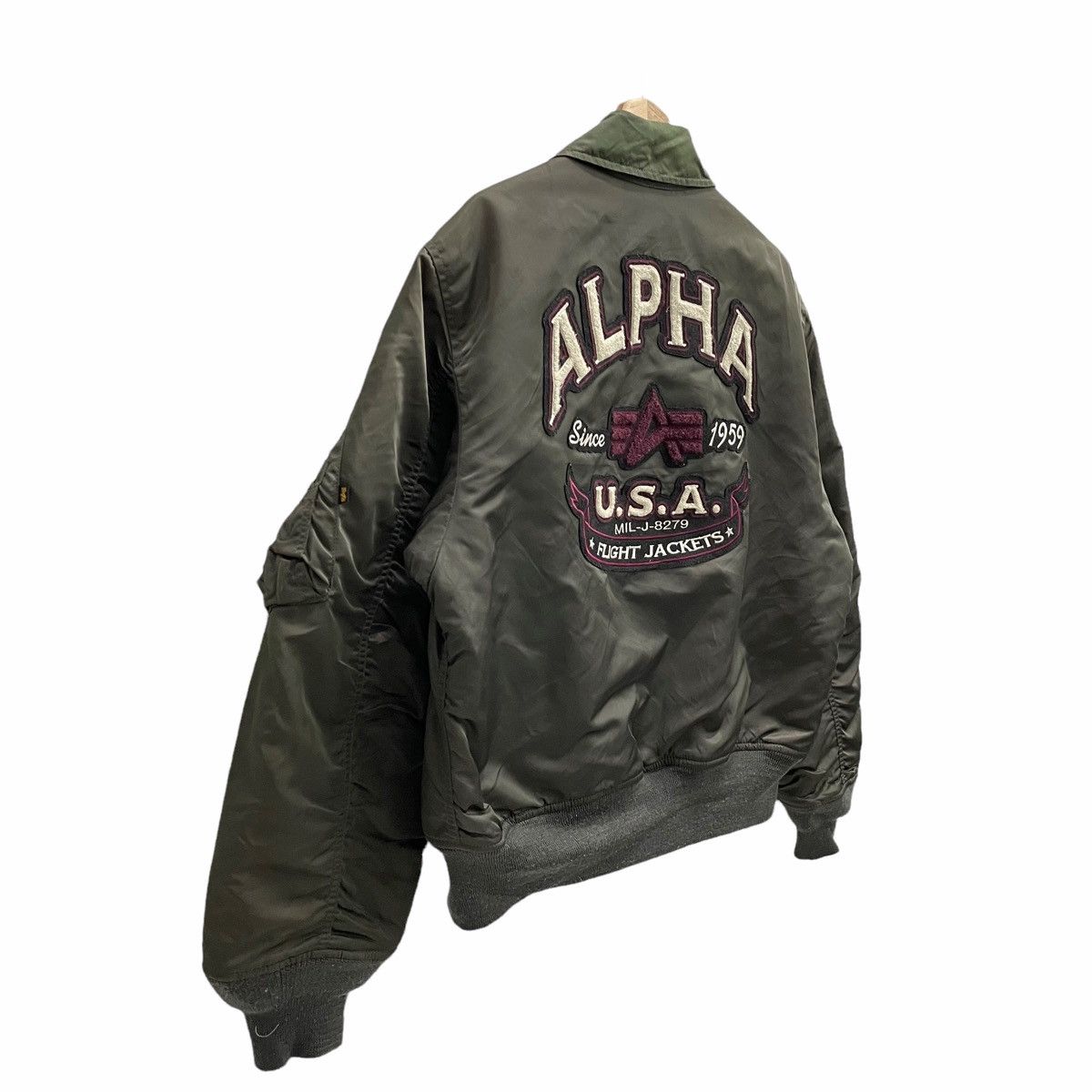 Alpha Industries RIOT💥 ALPHA INDUSTRIES MA-1 FLIGHT BOMBER JACKET Size US M / EU 48-50 / 2 - 4 Thumbnail