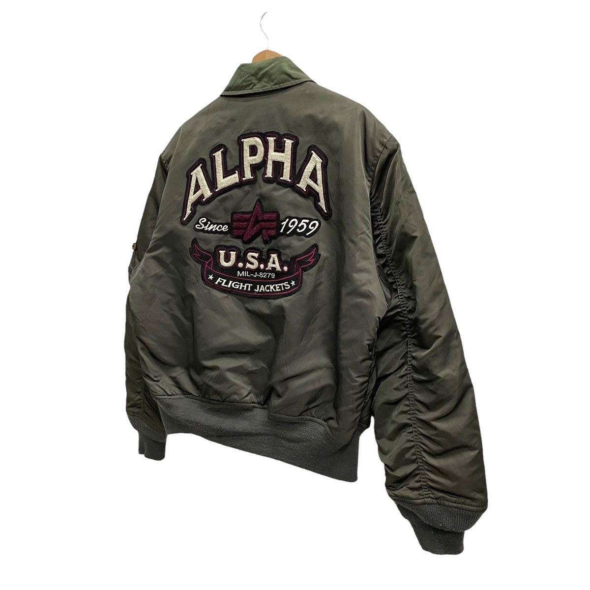 Alpha Industries RIOT💥 ALPHA INDUSTRIES MA-1 FLIGHT BOMBER JACKET Size US M / EU 48-50 / 2 - 3 Thumbnail