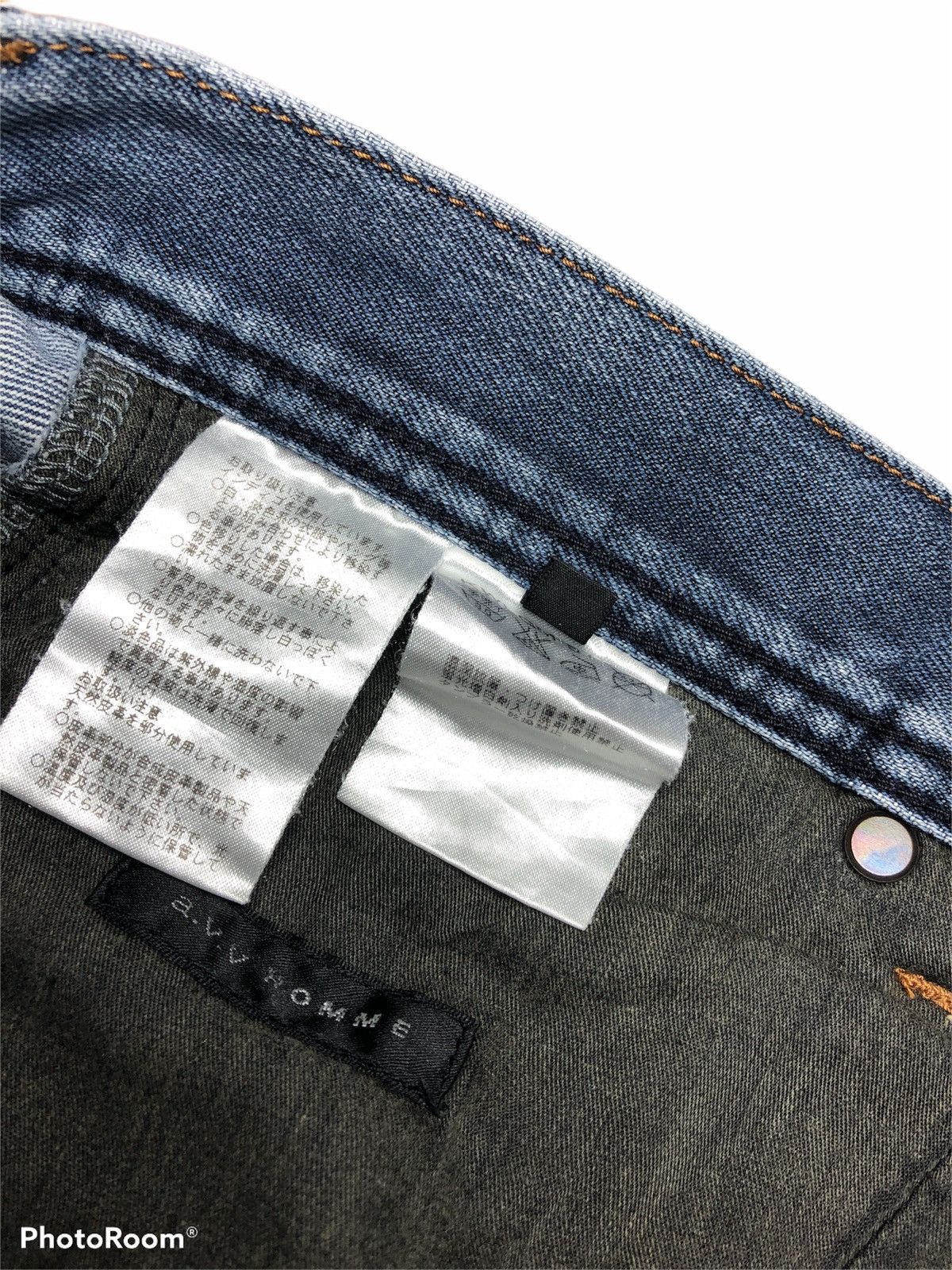 Other A.V.V HOMME SELVEDGE DISTRESSED DENIM Size US 29 - 6 Thumbnail