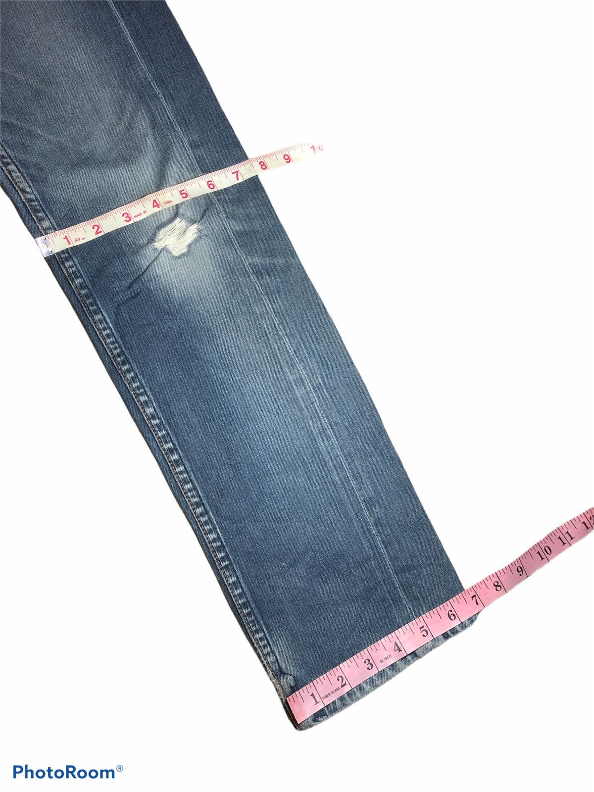 Other A.V.V HOMME SELVEDGE DISTRESSED DENIM Size US 29 - 10 Thumbnail