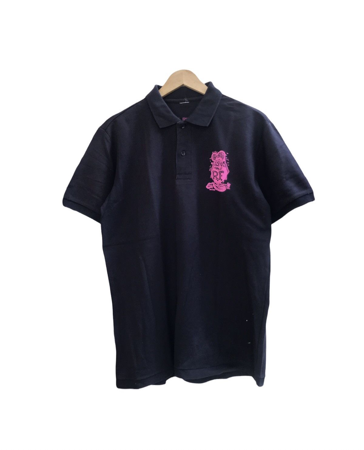 Japanese Brand × Vintage Ratfink Poloshirt Mooneyes Size US L / EU 52-54 / 3 - 2 Thumbnail