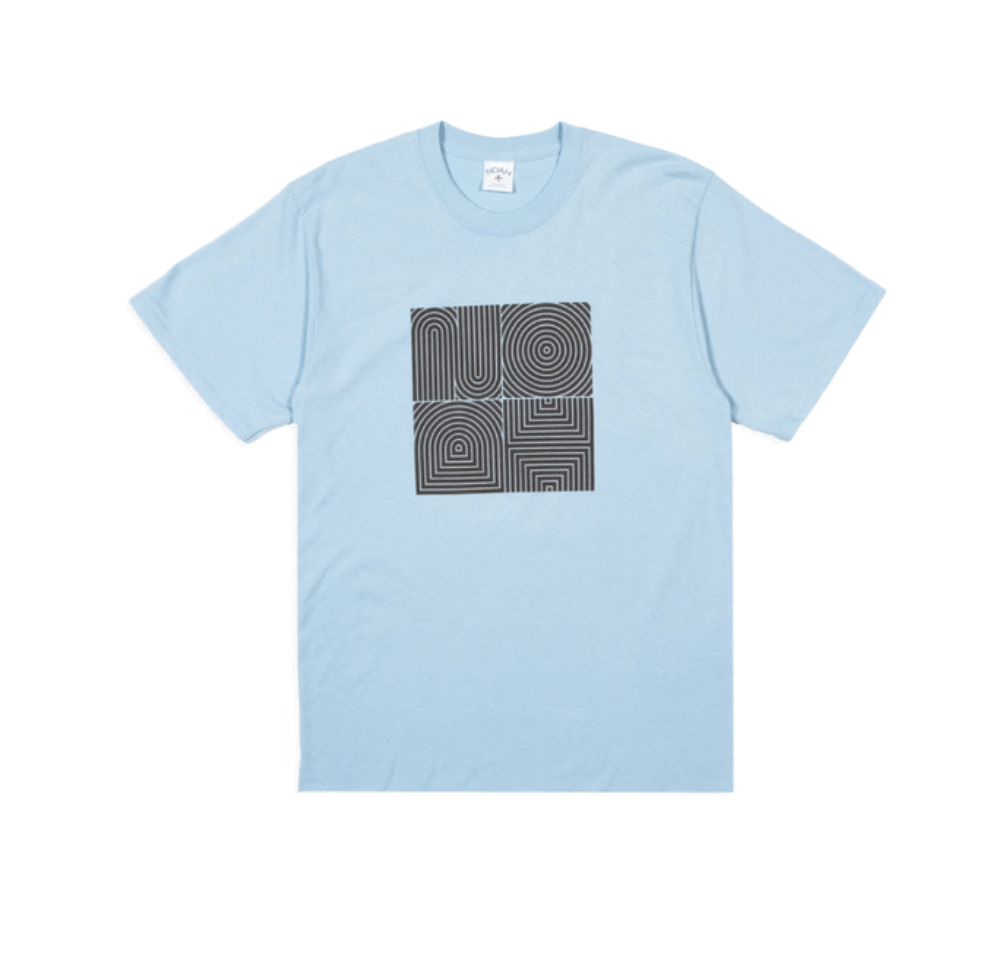 Noah Noah Fingerprint Tee Light Blue • S Size US S / EU 44-46 / 1 - 1 Thumbnail