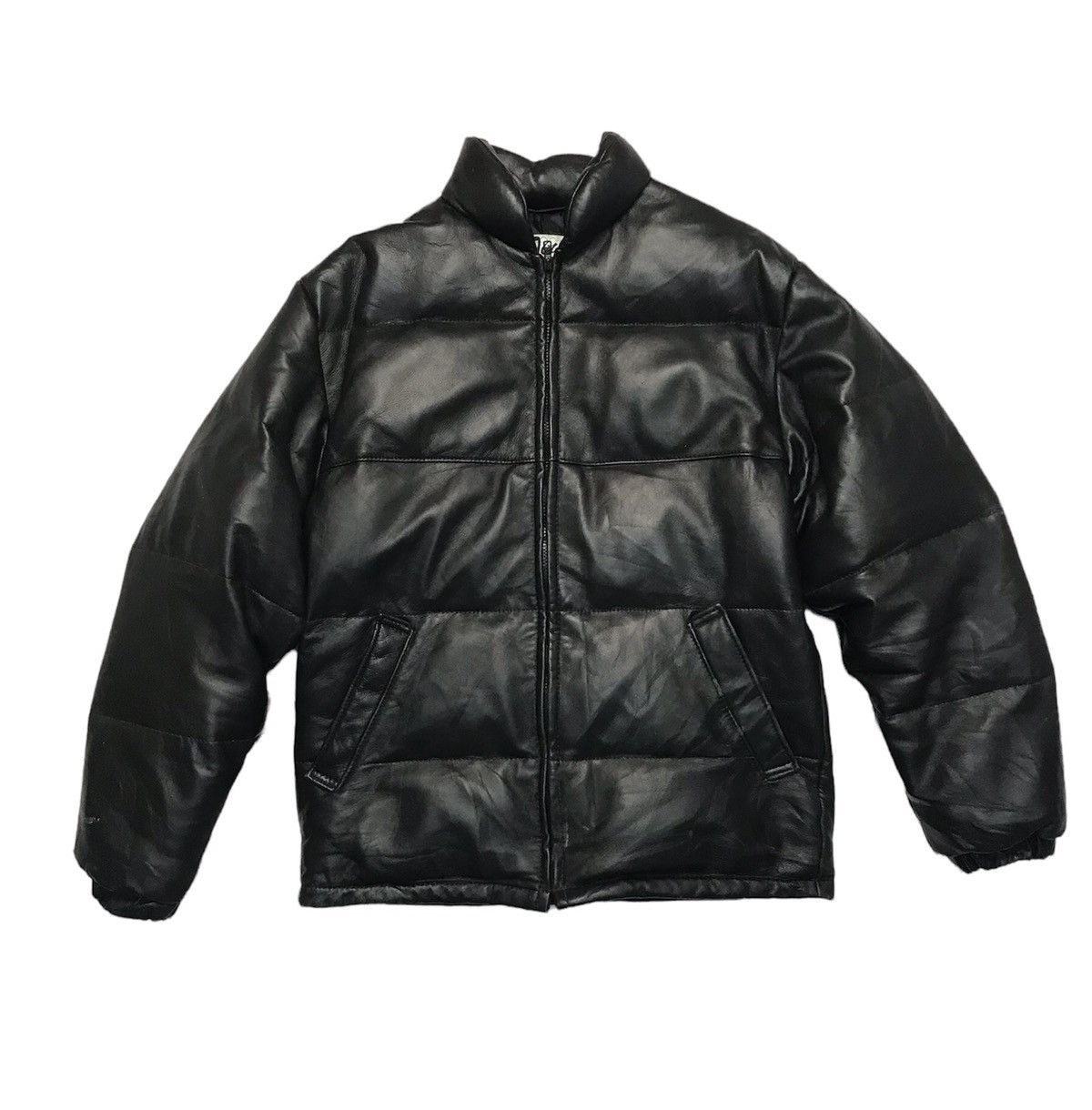 Schott × Vintage SCHOTT PUFFER DOWN BLACK JACKET Size US M / EU 48-50 / 2 - 1 Thumbnail