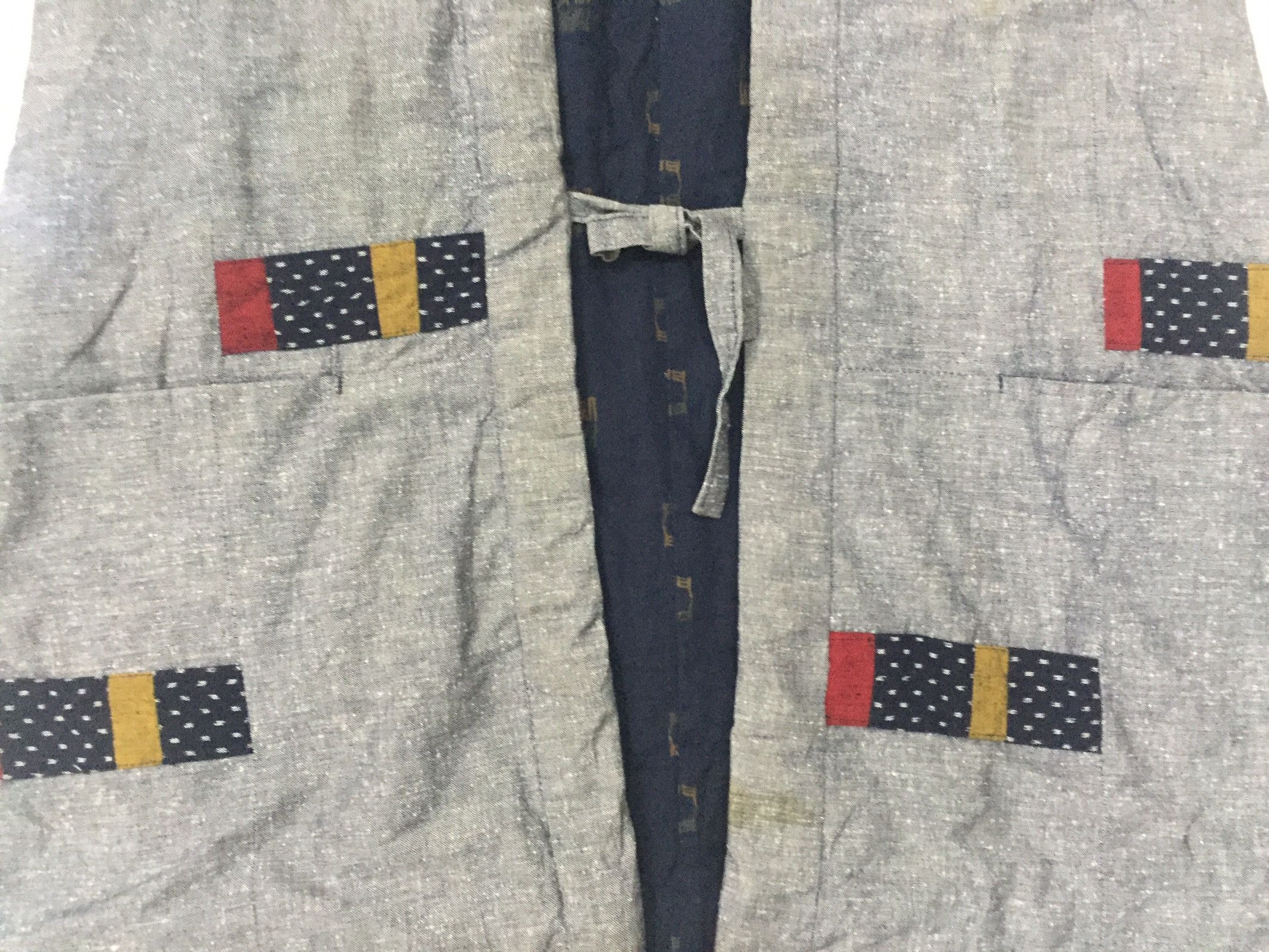 Japanese Brand Japanese Traditional Haori Hanten Kimono Japan Style Size US L / EU 52-54 / 3 - 3 Thumbnail