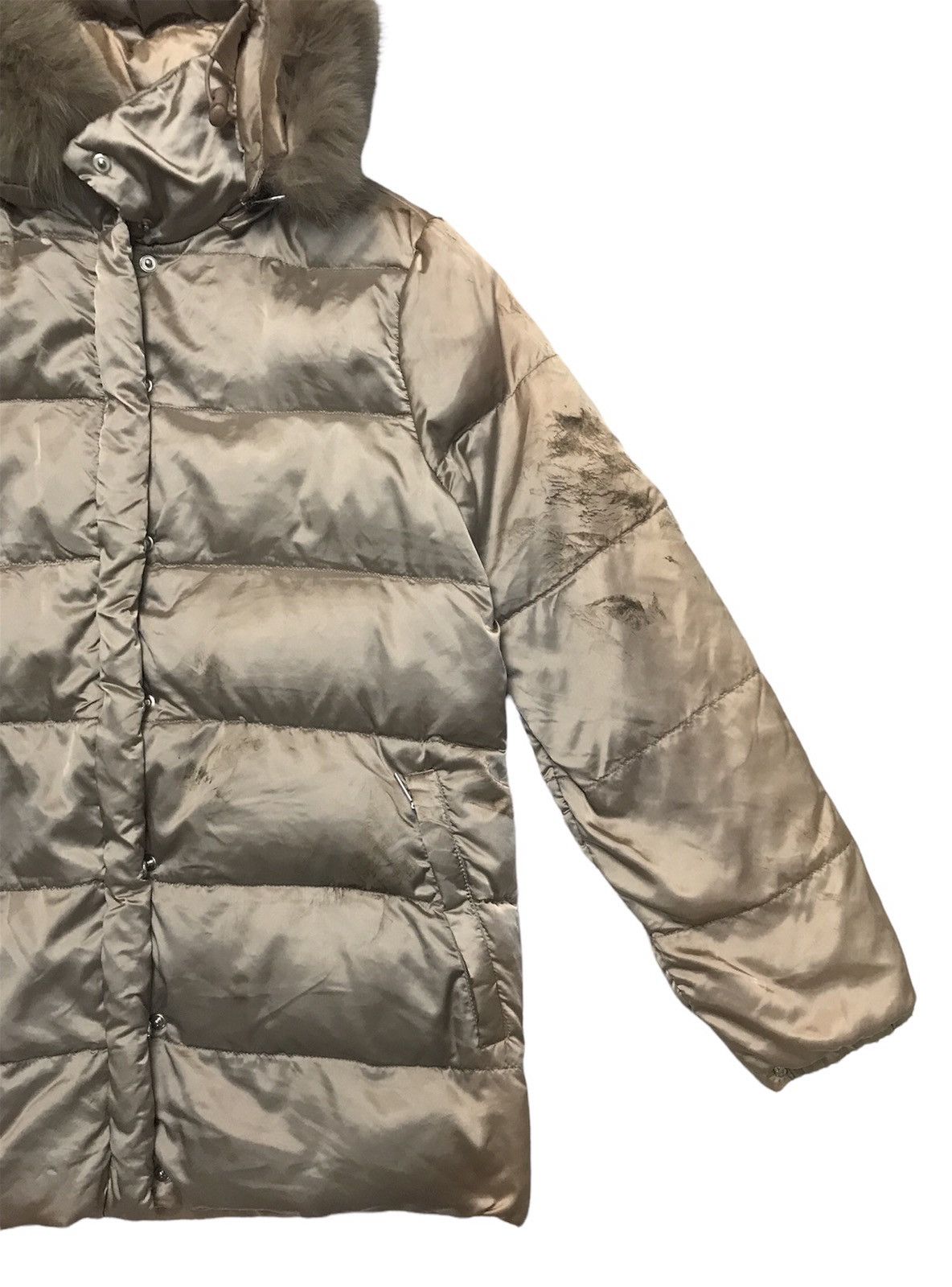 Moncler MONCLER PUFFER HOODIES FUR JACKET Size S / US 4 / IT 40 - 3 Thumbnail