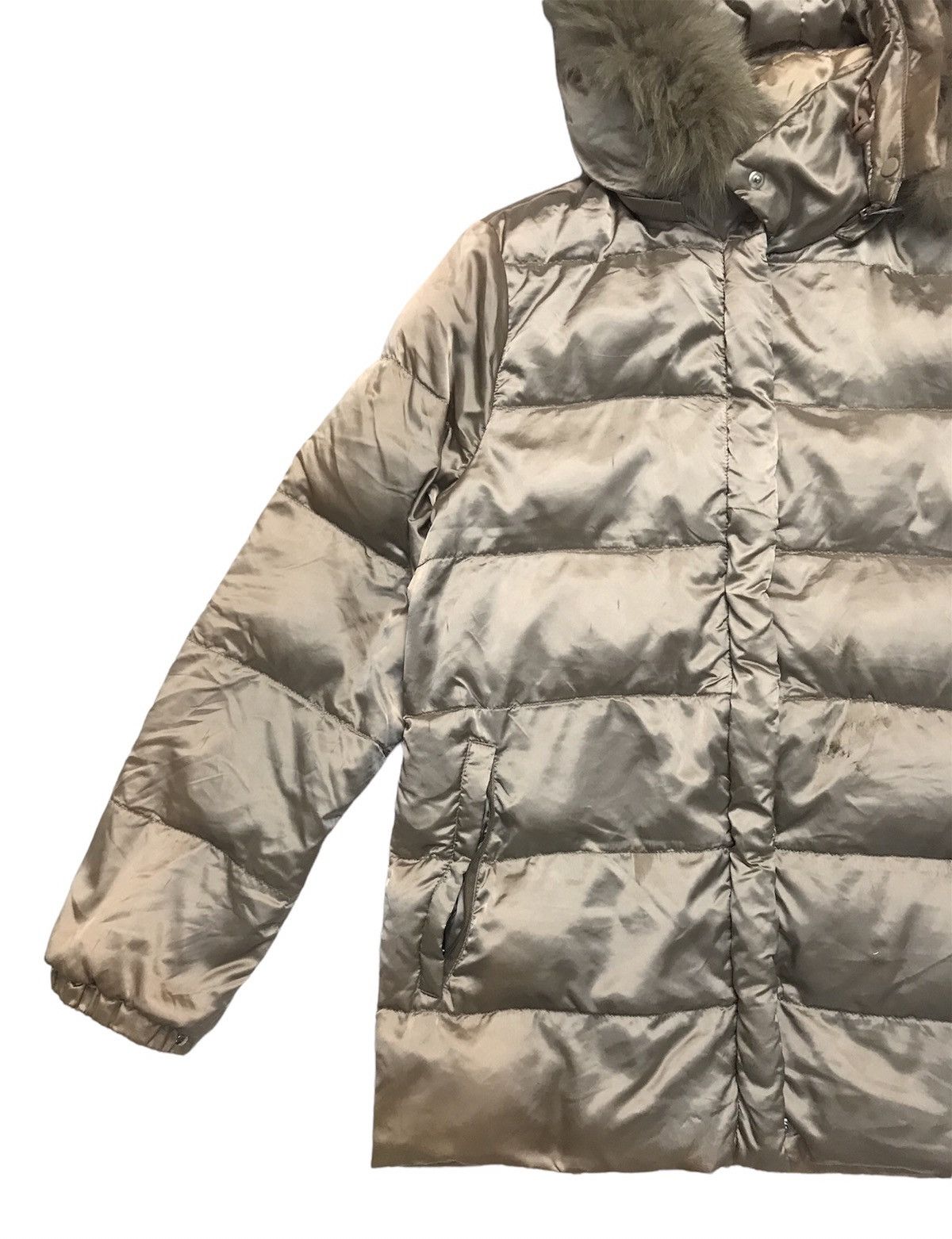 Moncler MONCLER PUFFER HOODIES FUR JACKET Size S / US 4 / IT 40 - 2 Thumbnail