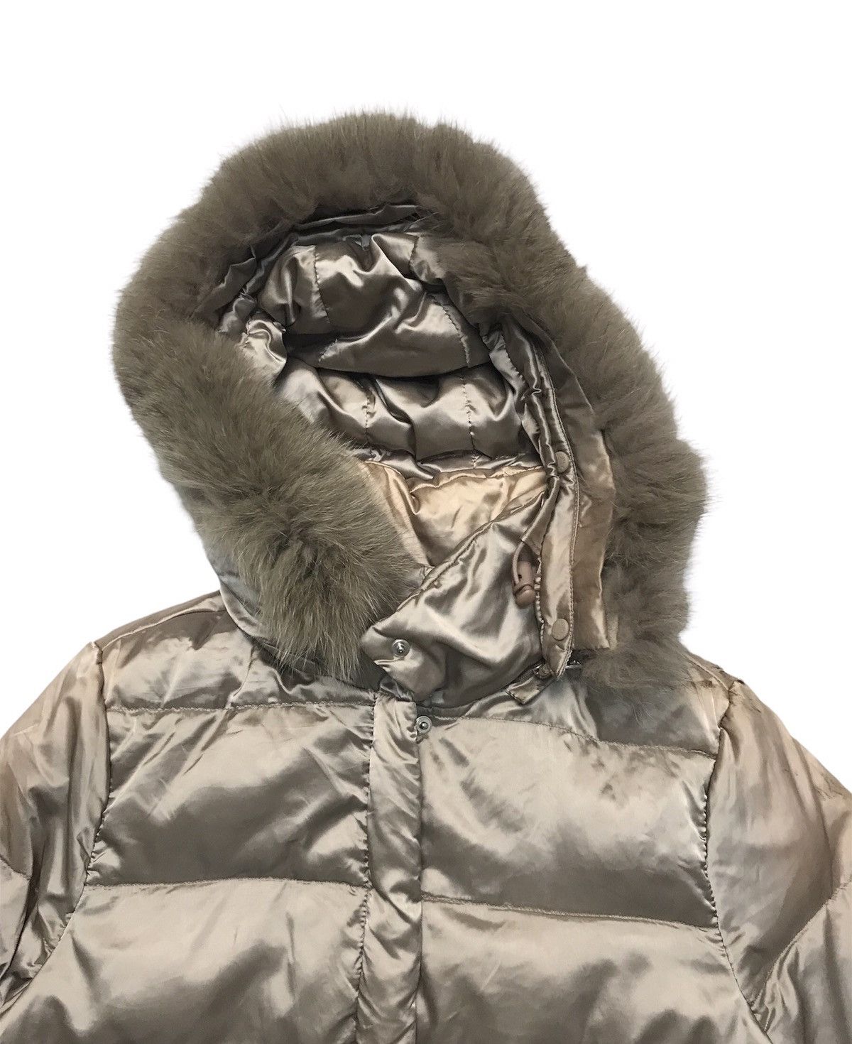 Moncler MONCLER PUFFER HOODIES FUR JACKET Size S / US 4 / IT 40 - 5 Thumbnail