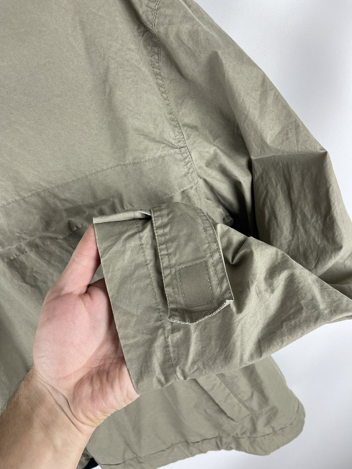 Iceberg Iceberg Jeans beige anorak jacket big logo fleece Size US L / EU 52-54 / 3 - 10 Thumbnail