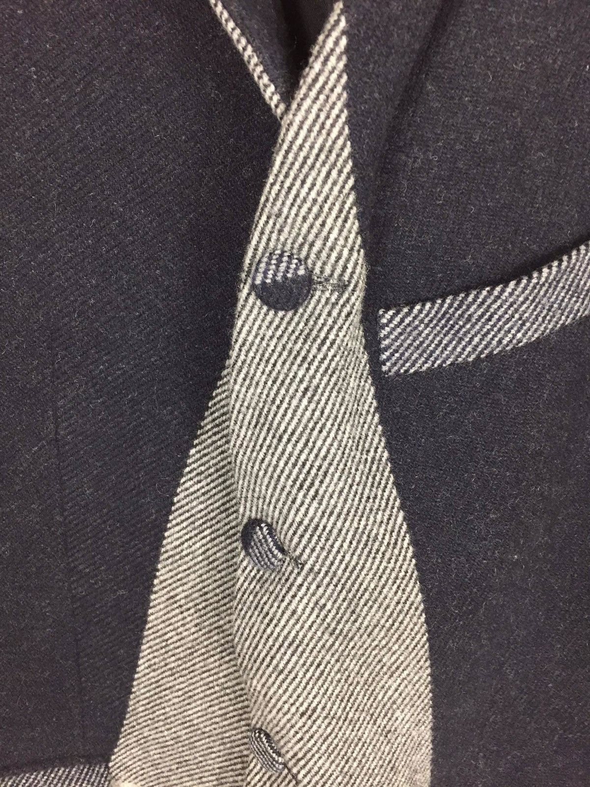 24/7 Suits Livio Graziottin 24/7 Suits Patchwork Wool Coat Size US M / EU 48-50 / 2 - 3 Thumbnail