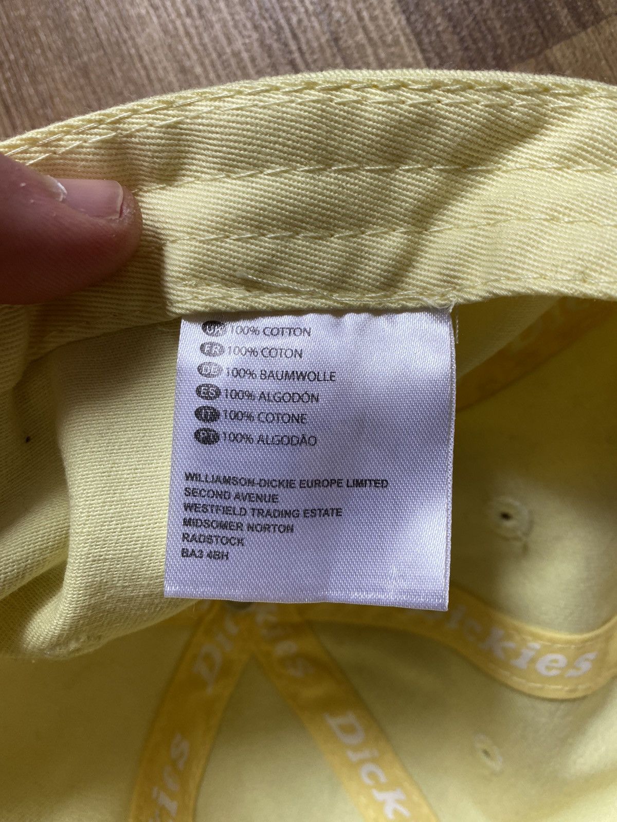Vintage Dickies Yellow Trucker Hat Cap Carhartt Y2K Polo Size ONE SIZE - 6 Thumbnail