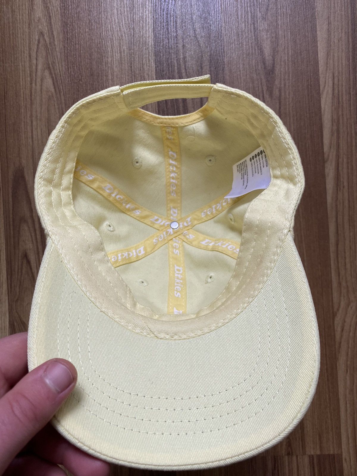 Vintage Dickies Yellow Trucker Hat Cap Carhartt Y2K Polo Size ONE SIZE - 4 Thumbnail