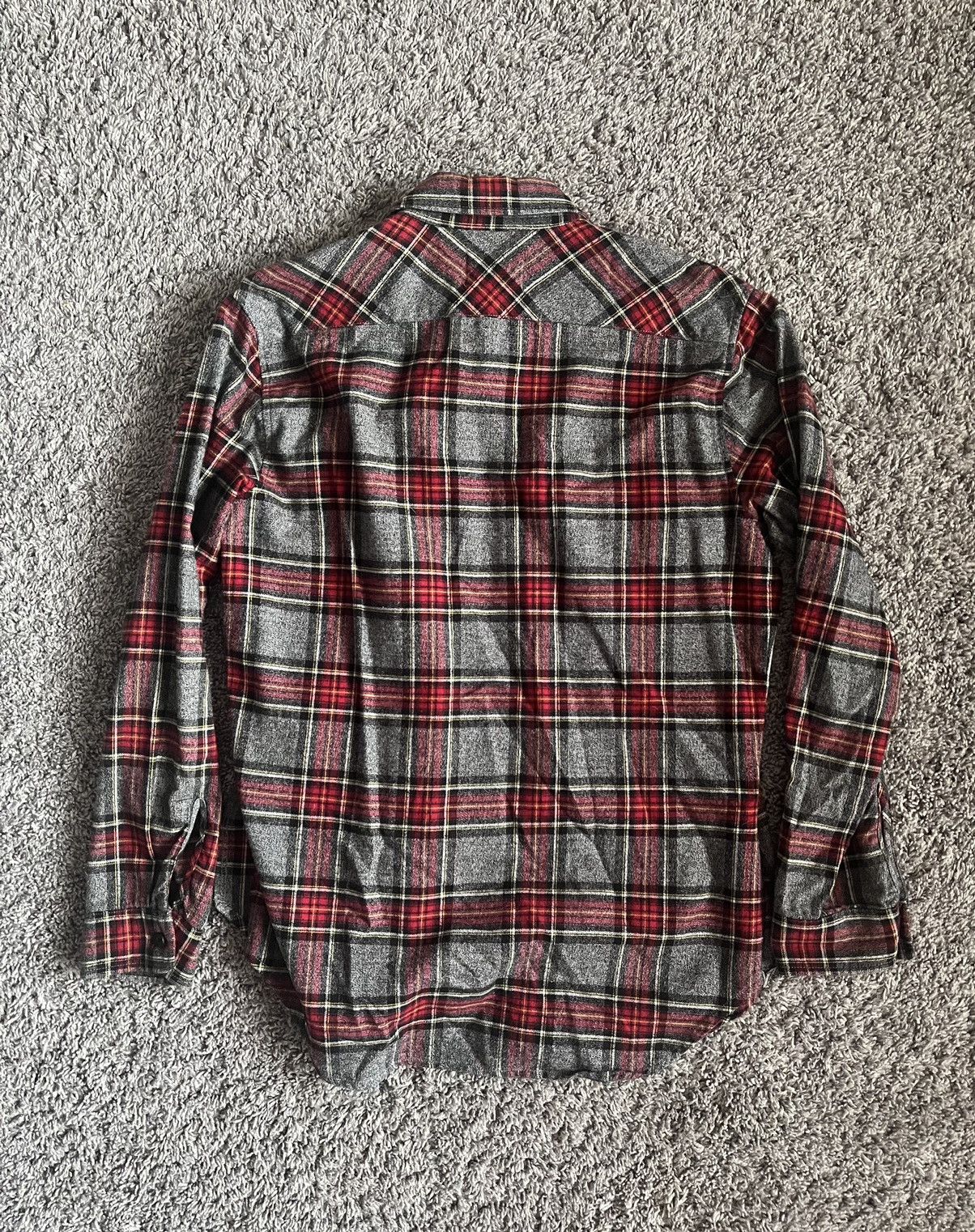 Fear of God × Pacsun Fear of God x Pacsun Collection 2 Flannel Shirt Grey/Red Size US S / EU 44-46 / 1 - 2 Thumbnail